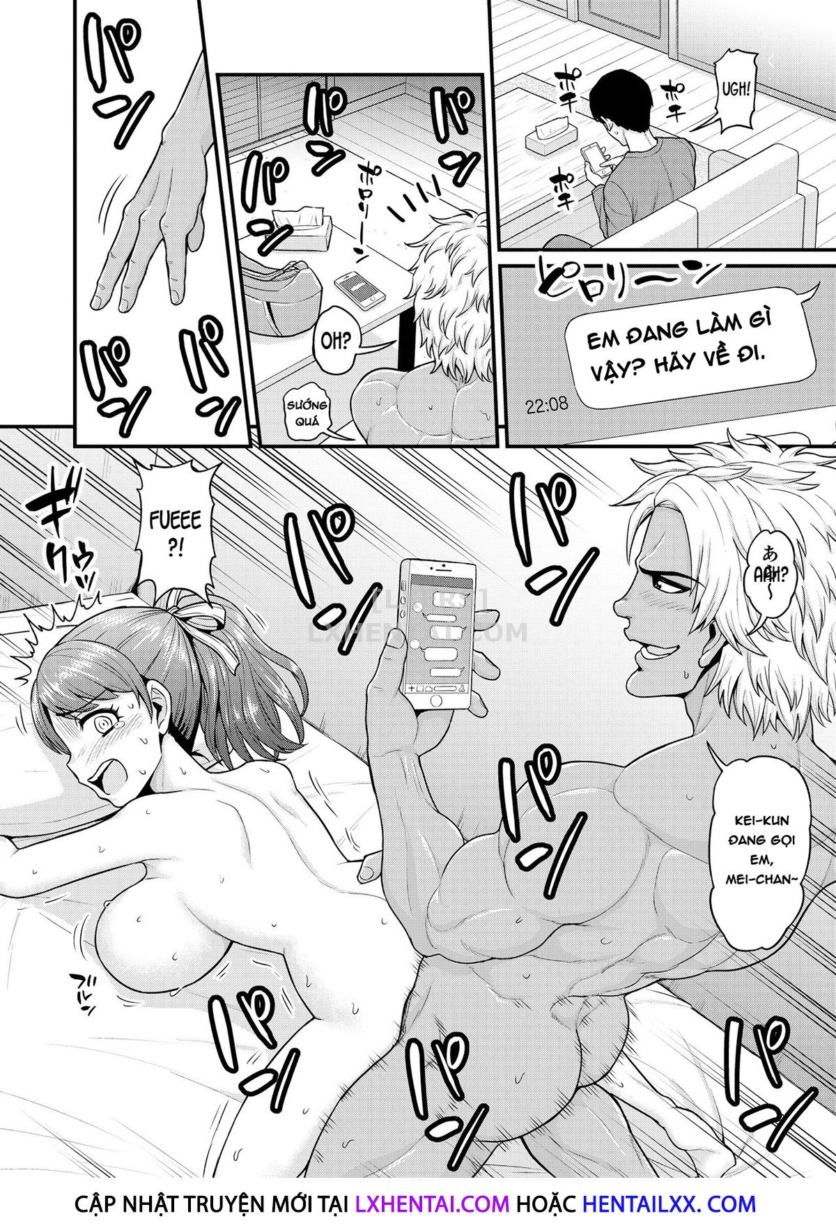 Đọc truyện hentai Mimamori Moto Bitch - Oneshot