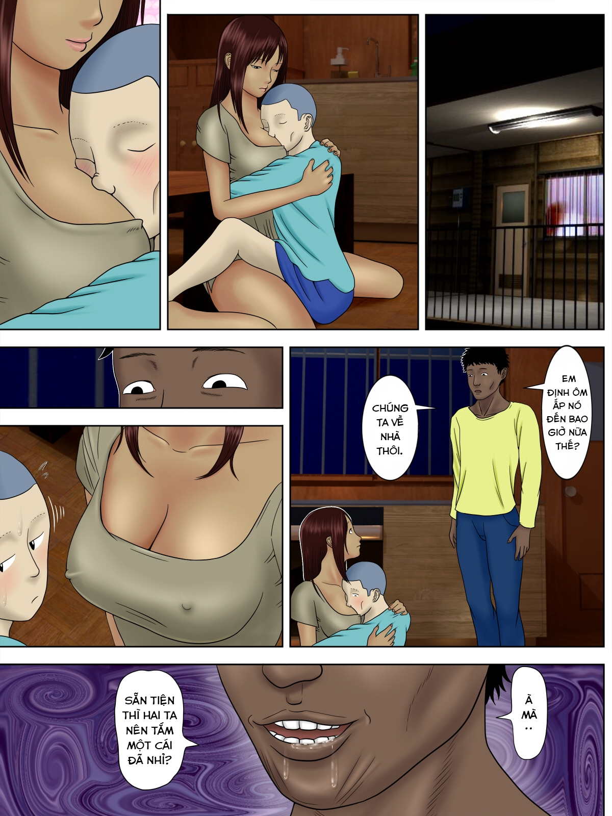 Đọc truyện hentai Otto Wa Gokuchuu, Ippou Tsuma Wa... Bangaihen～Bokudake No Fuuzokujou No Hazunanoni... - Chap 4