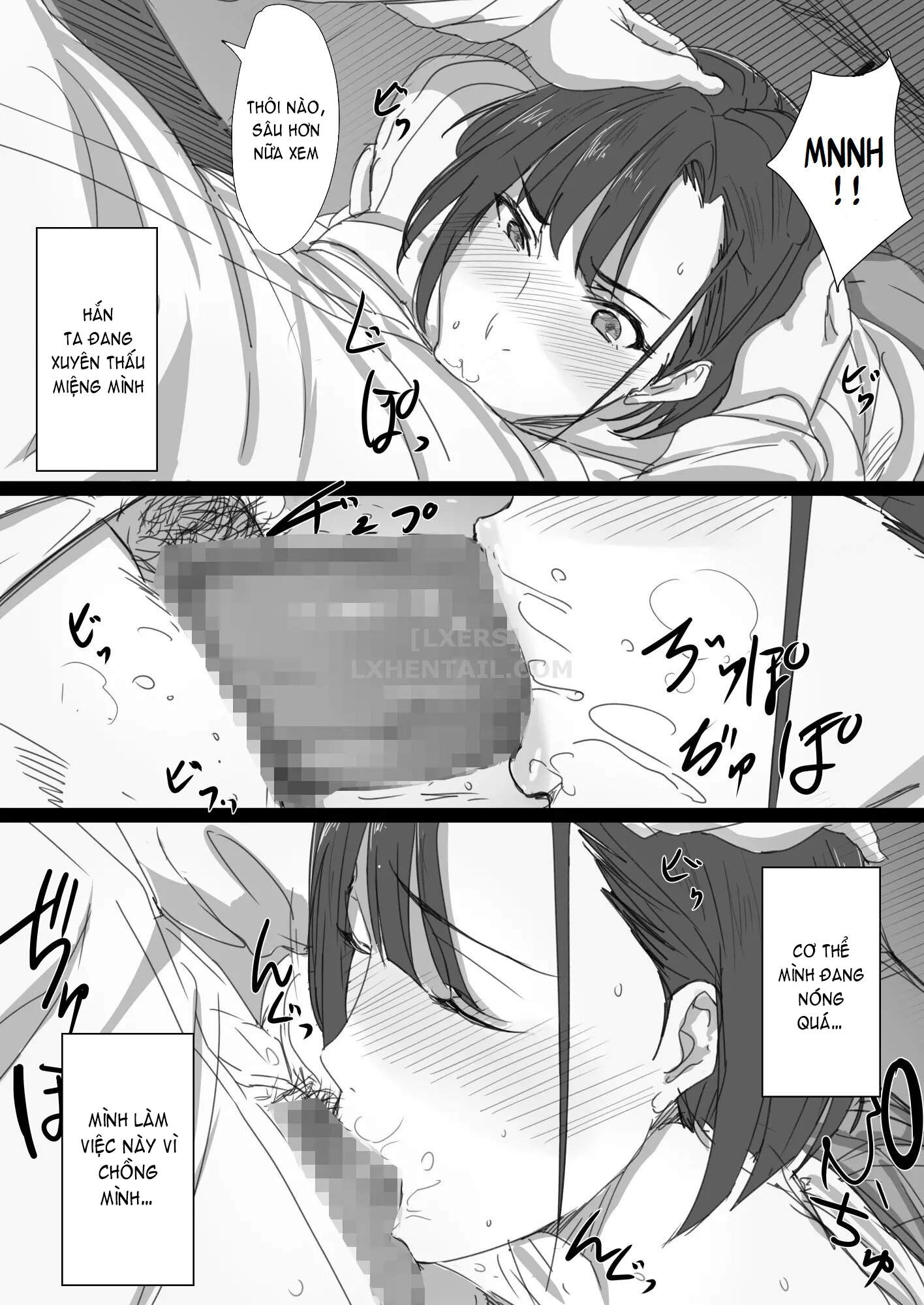 Đọc truyện hentai Kouman Tsuma ga Netorarete - Oneshot