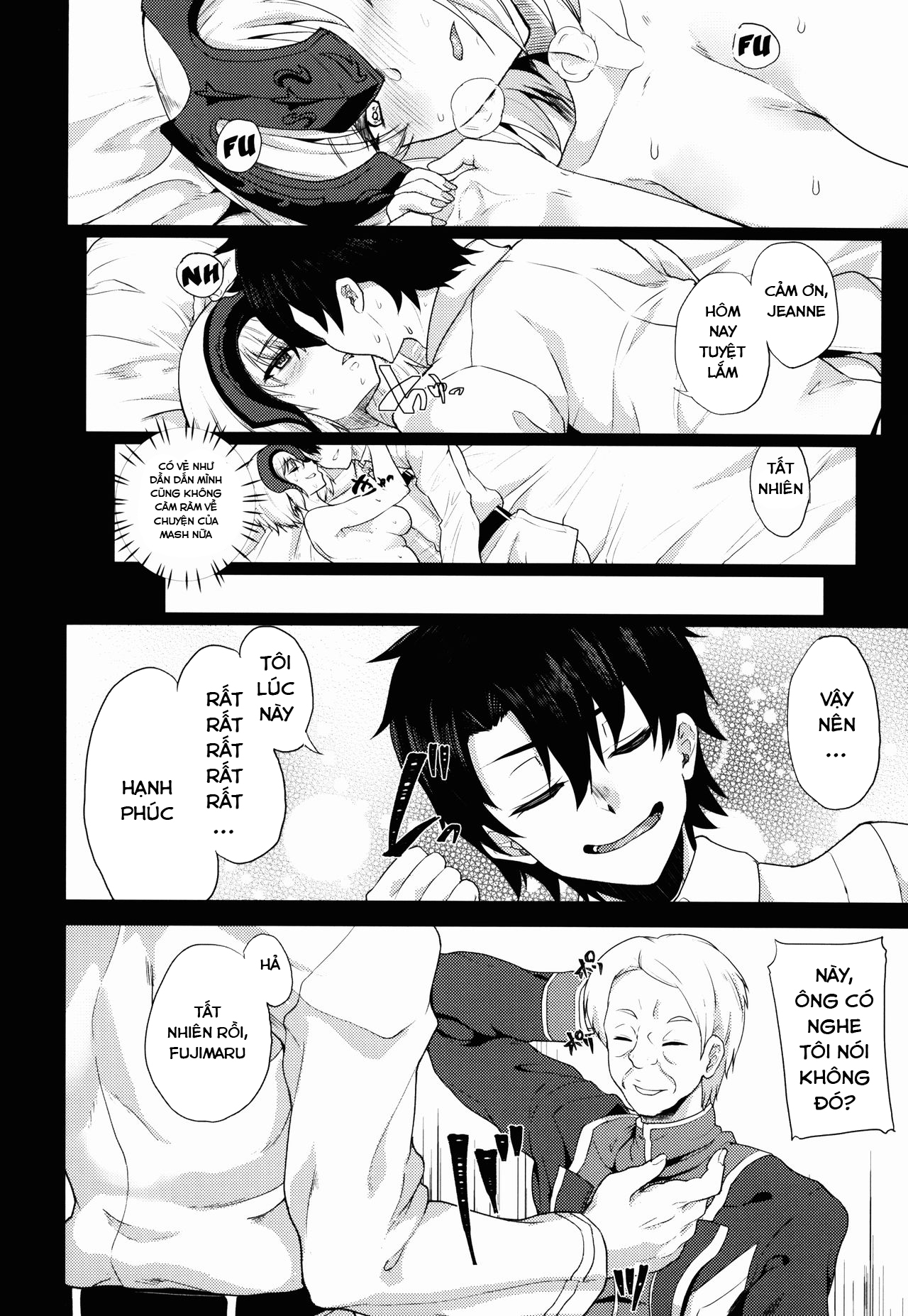 Đọc truyện hentai Shoushin no Boku to Oshi ni Yowasugiru Moto Seijo-sama to (Fate/Grand Order) - Oneshot