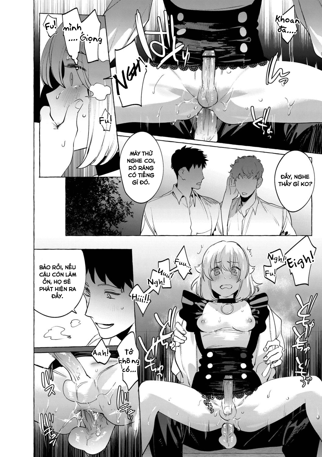 Đọc truyện hentai Yoru no Aokan Kouen - Oneshot