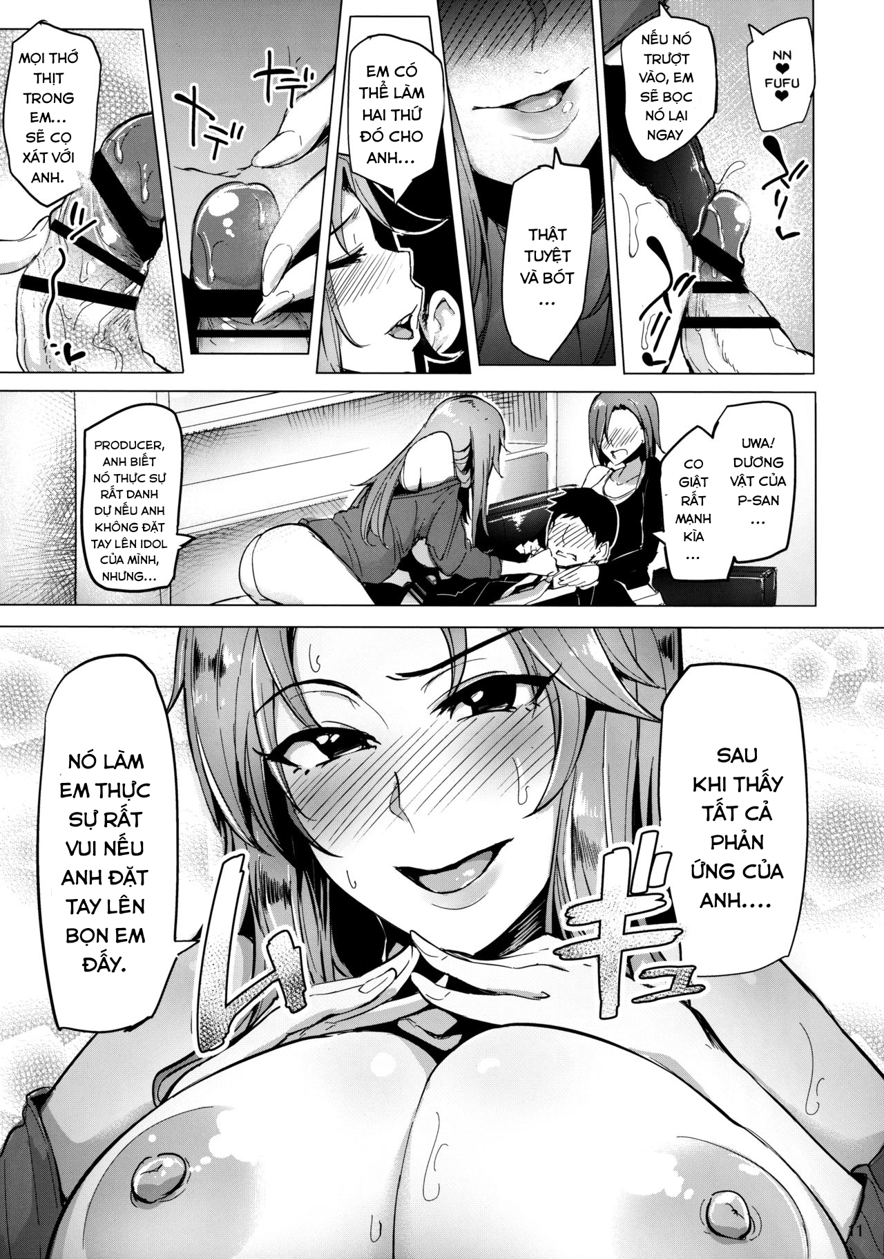 Đọc truyện hentai Chouhatwin Idol (THE IDOLM@STER CINDERELLA GIRLS) - Oneshot