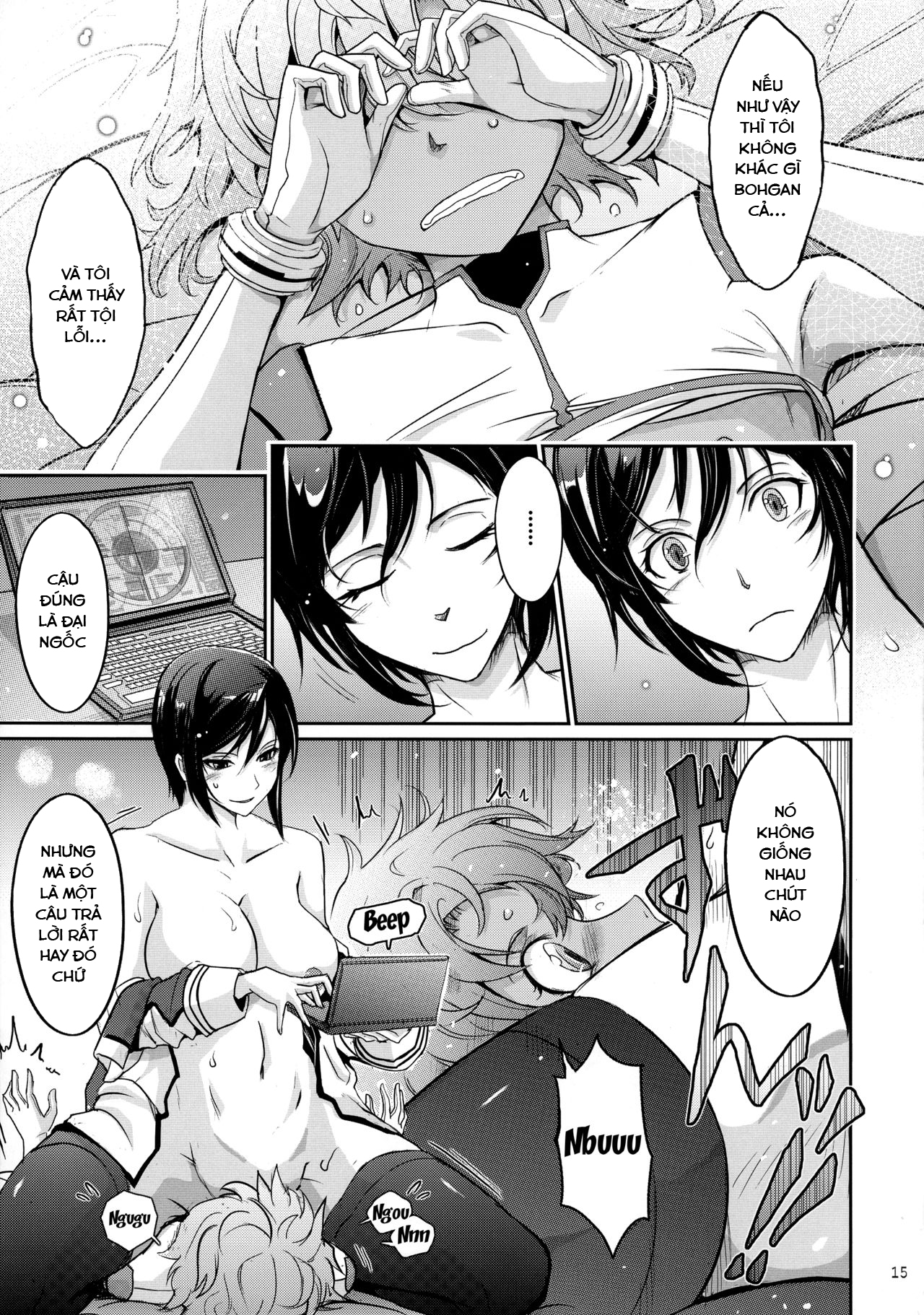Đọc truyện hentai Seirei Senkan Tokumei Shasei Kanri-kan Naomi Evans no Nichijou (Kangoku Senkan) - Oneshot