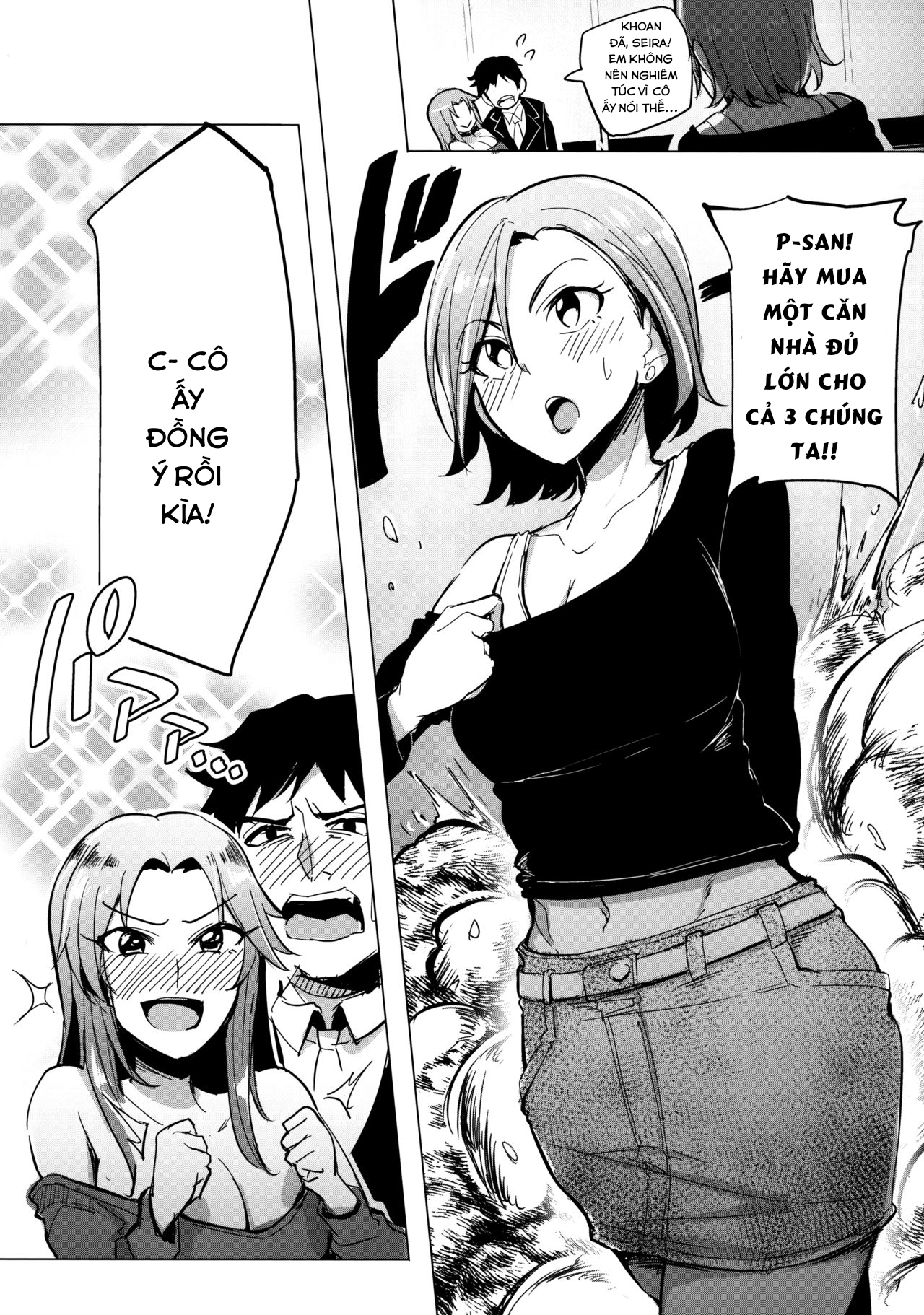 Đọc truyện hentai Chouhatwin Idol (THE IDOLM@STER CINDERELLA GIRLS) - Oneshot