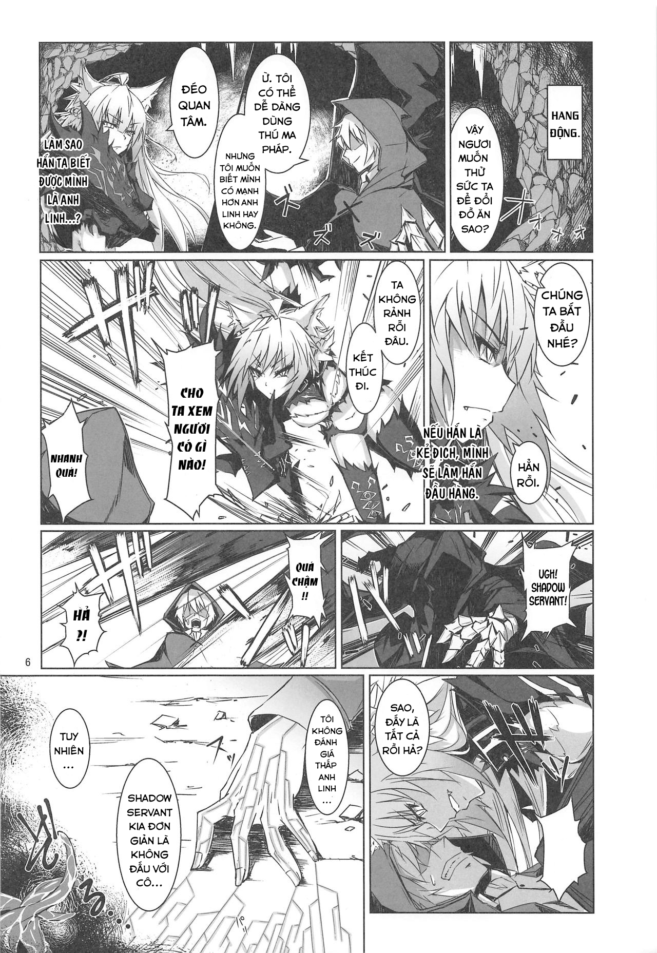 Đọc truyện hentai Ryouken wa Mesuinu Rashiku - Oneshot