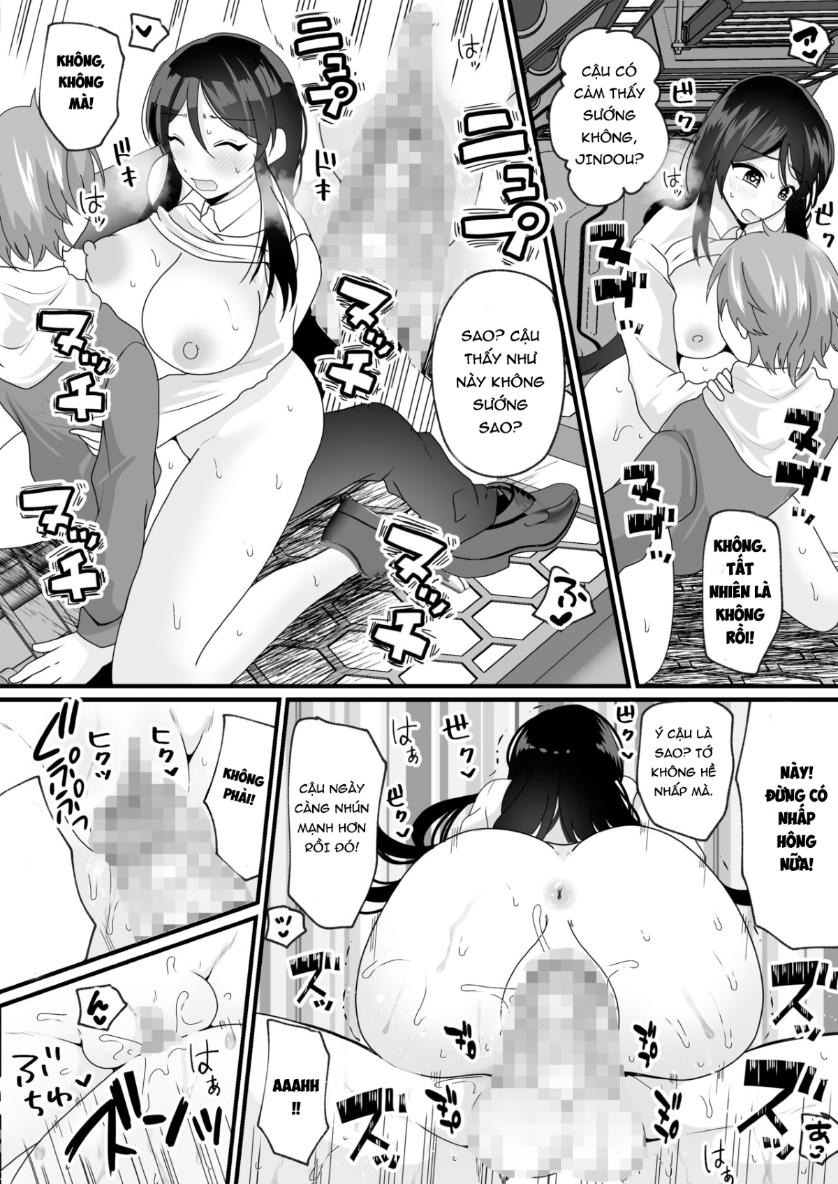 Đọc truyện hentai Lên Nhầm Tàu Adam Và Eva - Oneshot
