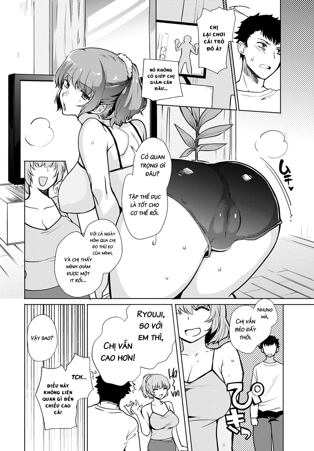 Đọc truyện hentai Bài tập gây nghiện với bà chị - Oneshot