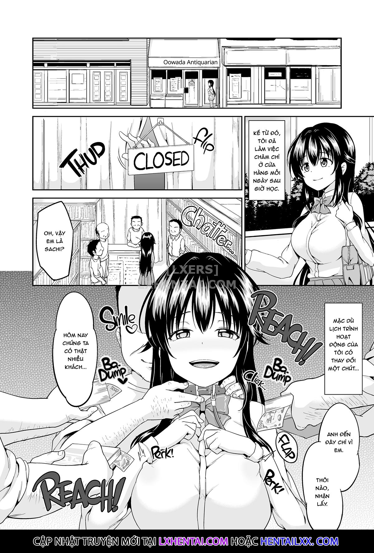 Đọc truyện hentai Sachi's Part-time Job - Chap 4 - END