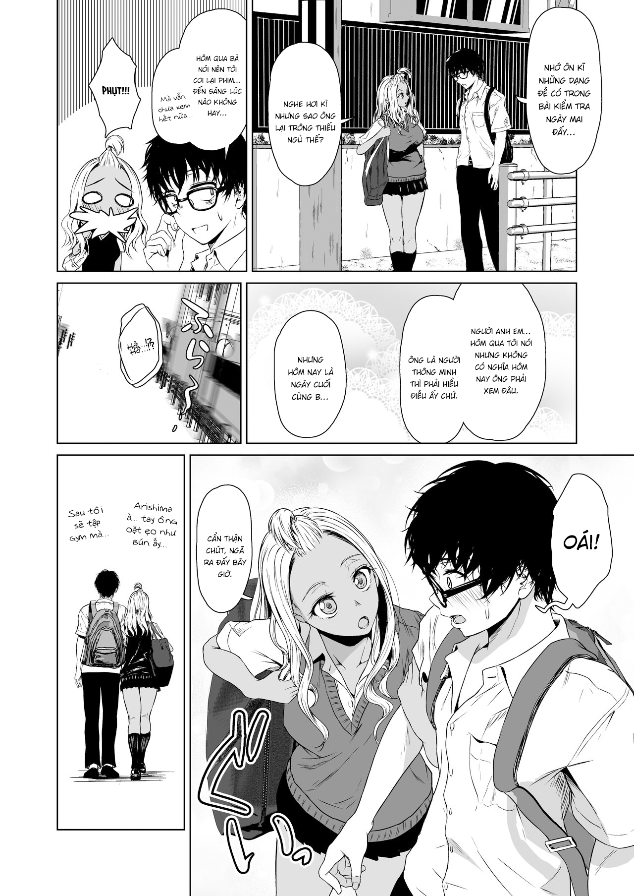 Đọc truyện hentai Một tuần dài tìm hiểu nhau của cô nàng gyaru và anh chàng nhát gái - Chap 1