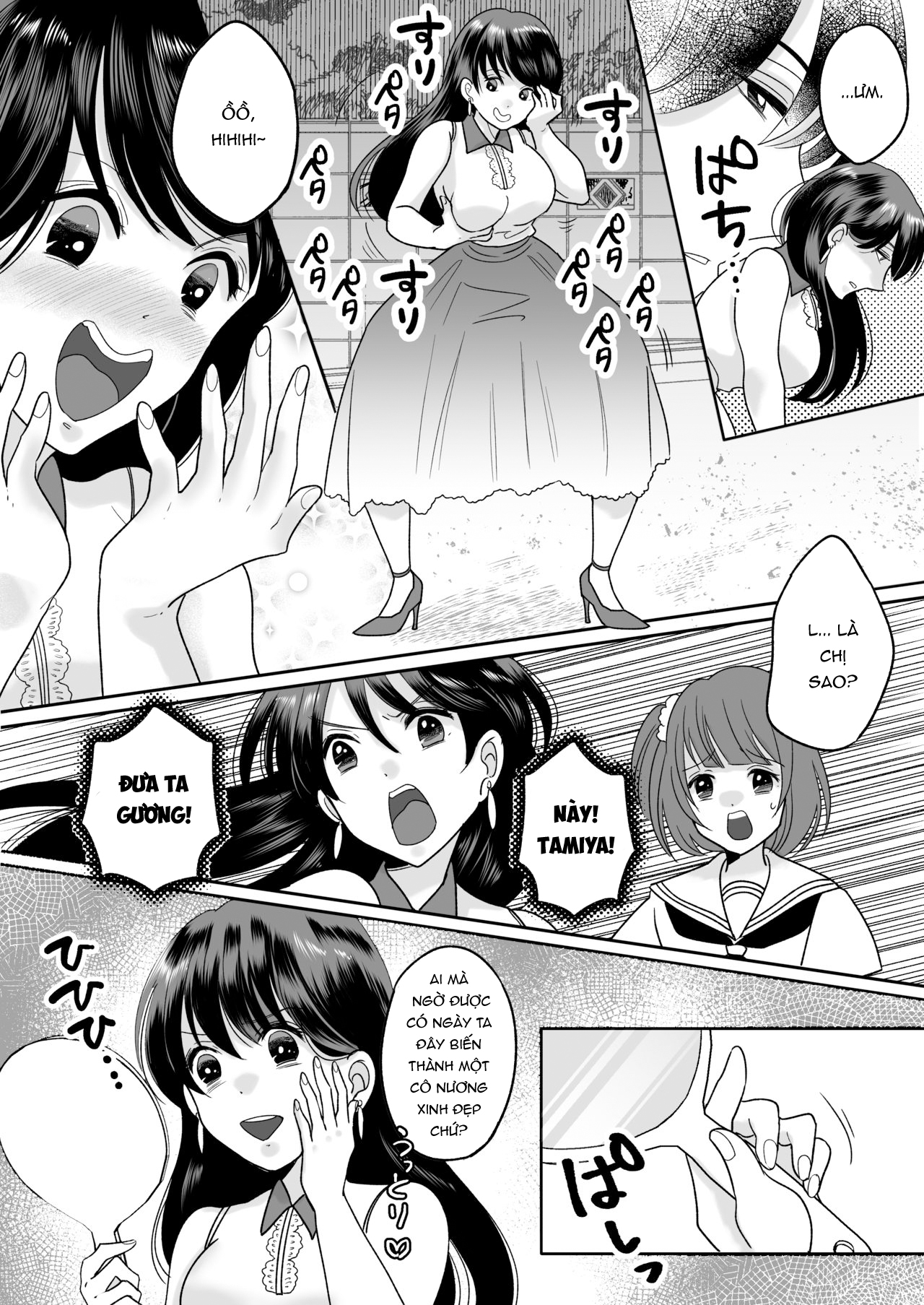 Đọc truyện hentai Hồn ông già, da con gái! - Oneshot