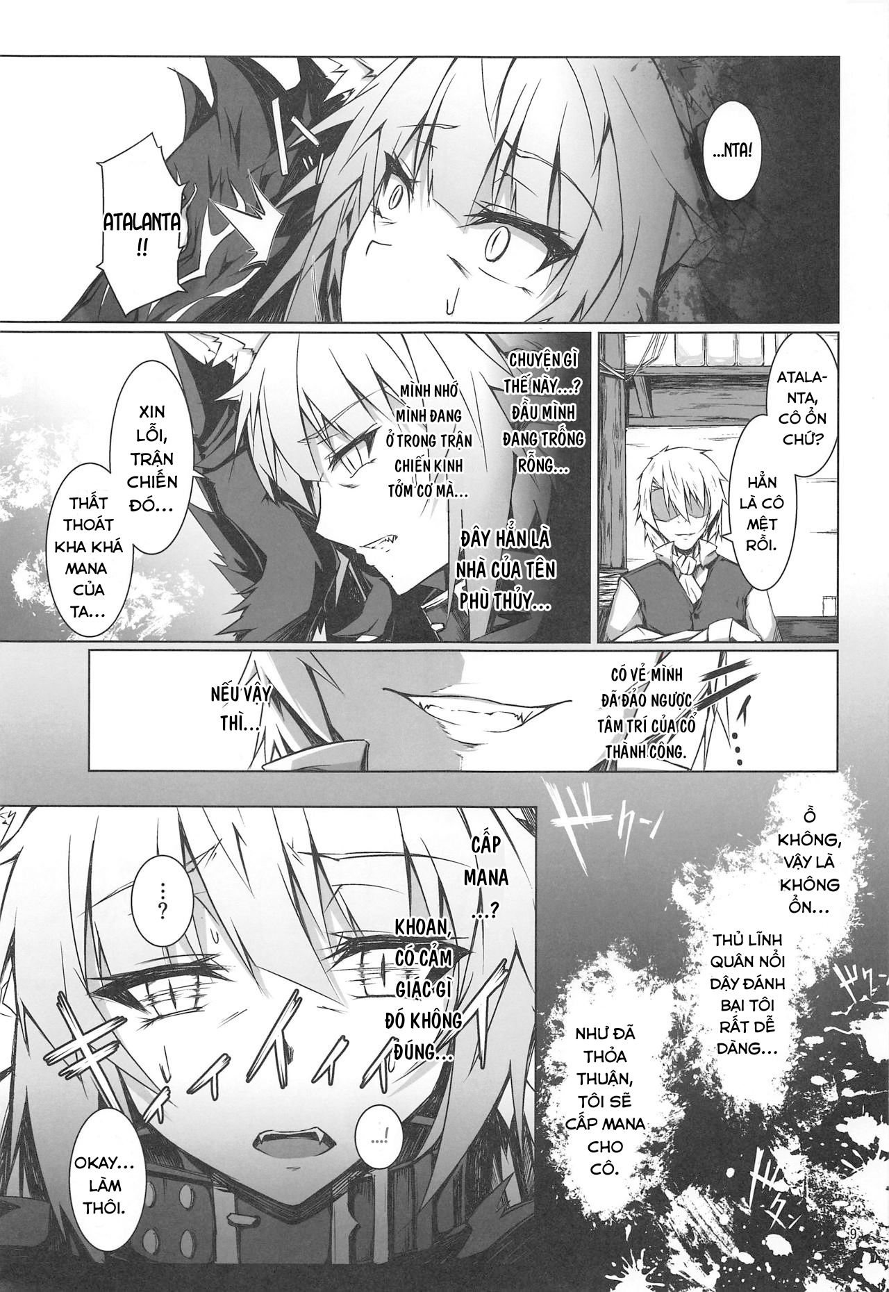 Đọc truyện hentai Ryouken wa Mesuinu Rashiku - Oneshot