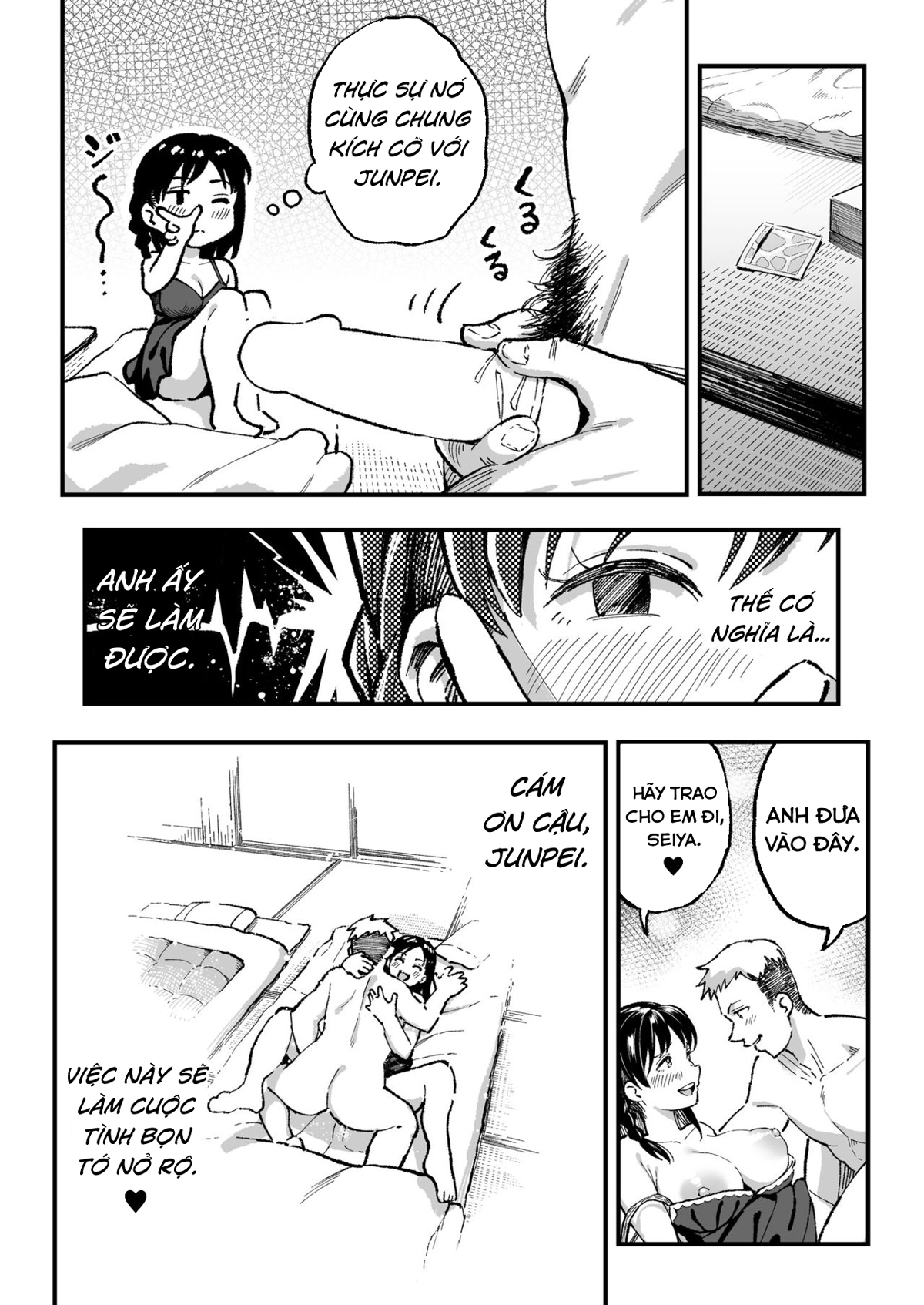 Đọc truyện hentai Tháng 8, 10 Năm Sau, Với Cậu. - Chap 3