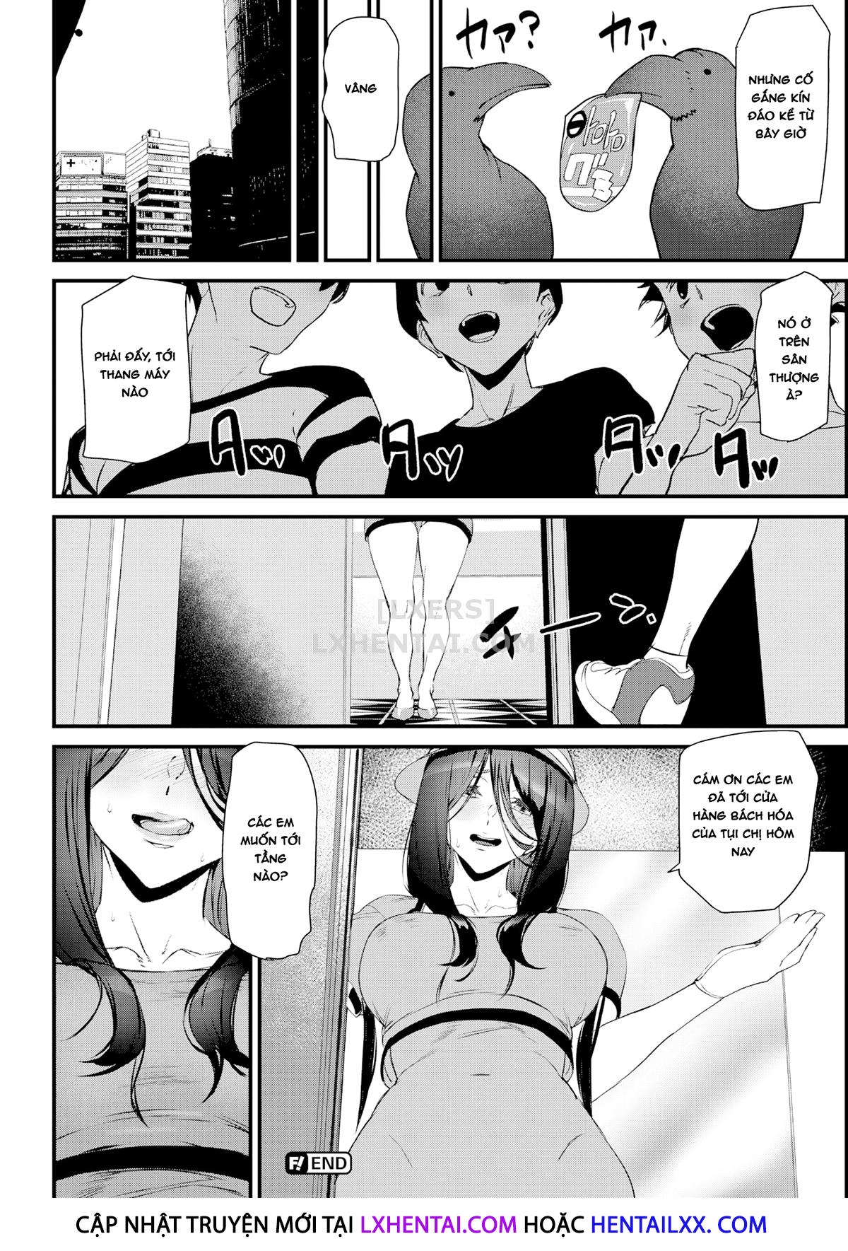 Đọc truyện hentai Gohoushi Zakari - Chap 2 - Elevator In Heaven
