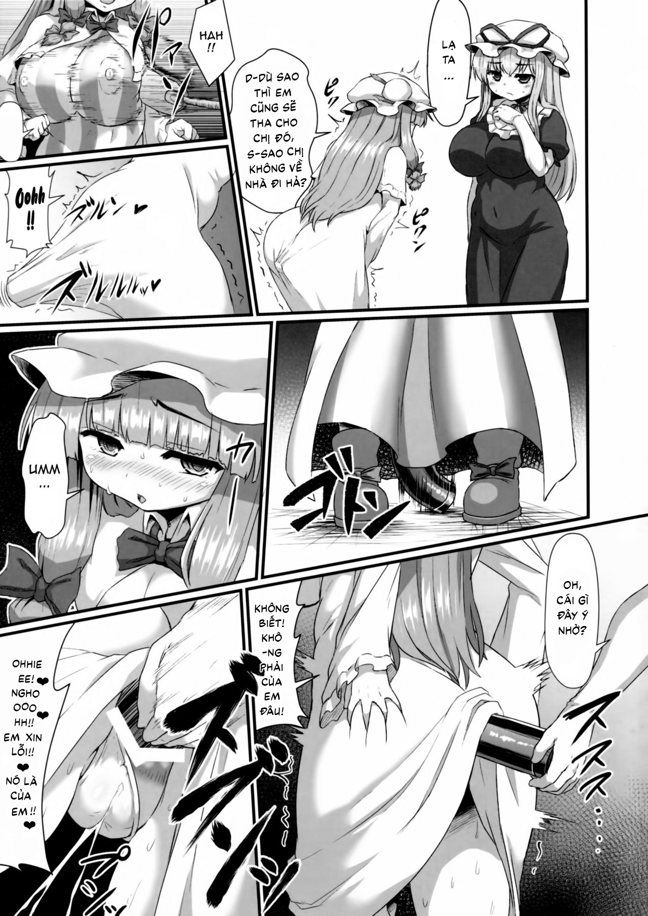Đọc truyện hentai [Touhou] Lỗ Đít Của Patchouli - Oneshot