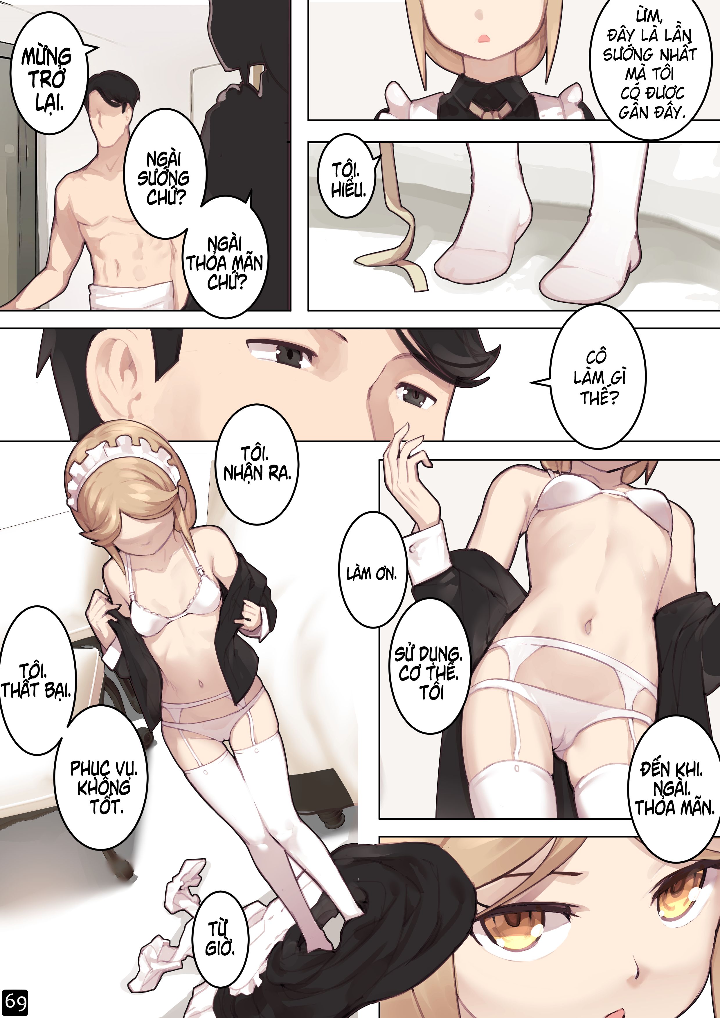 Đọc truyện hentai Điểm kỳ dị của thiếu nữ - Chap 6: Liên lạc - Khế ước
