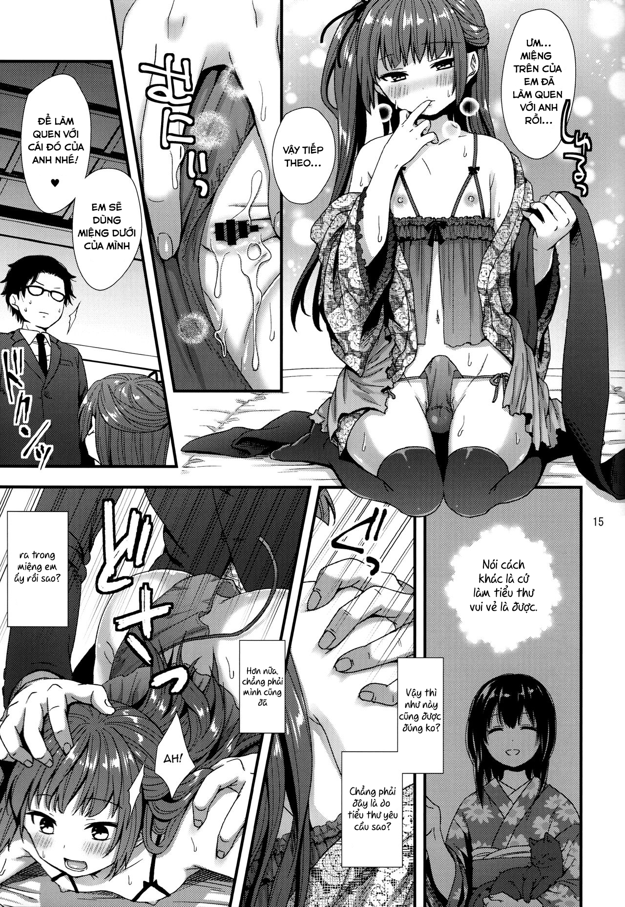 Đọc truyện hentai Ojou-sama wa Semeraretai - Oneshot