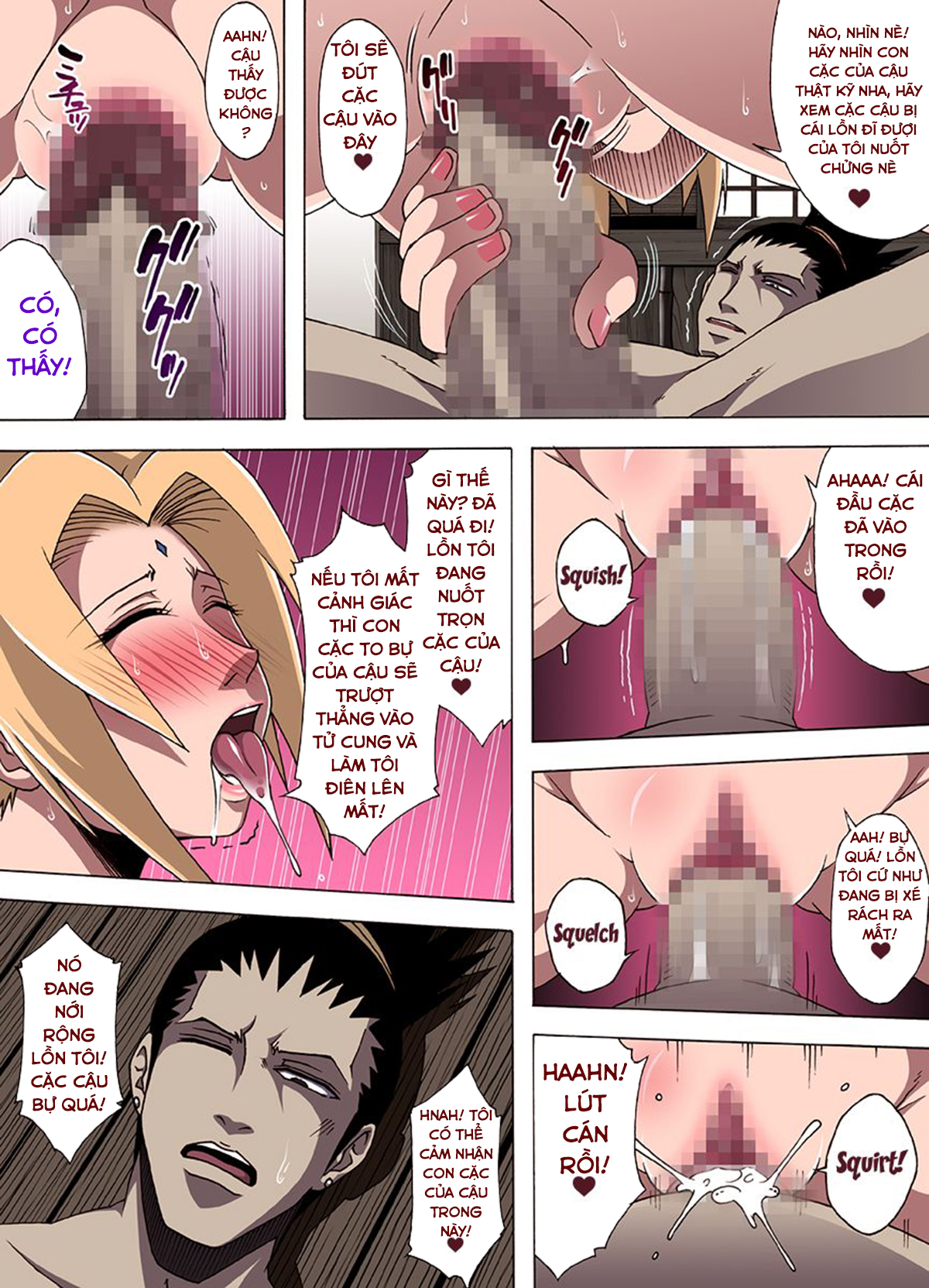 Đọc truyện hentai Sáng Làm Hokage, Tối Làm Gái~ - Oneshot