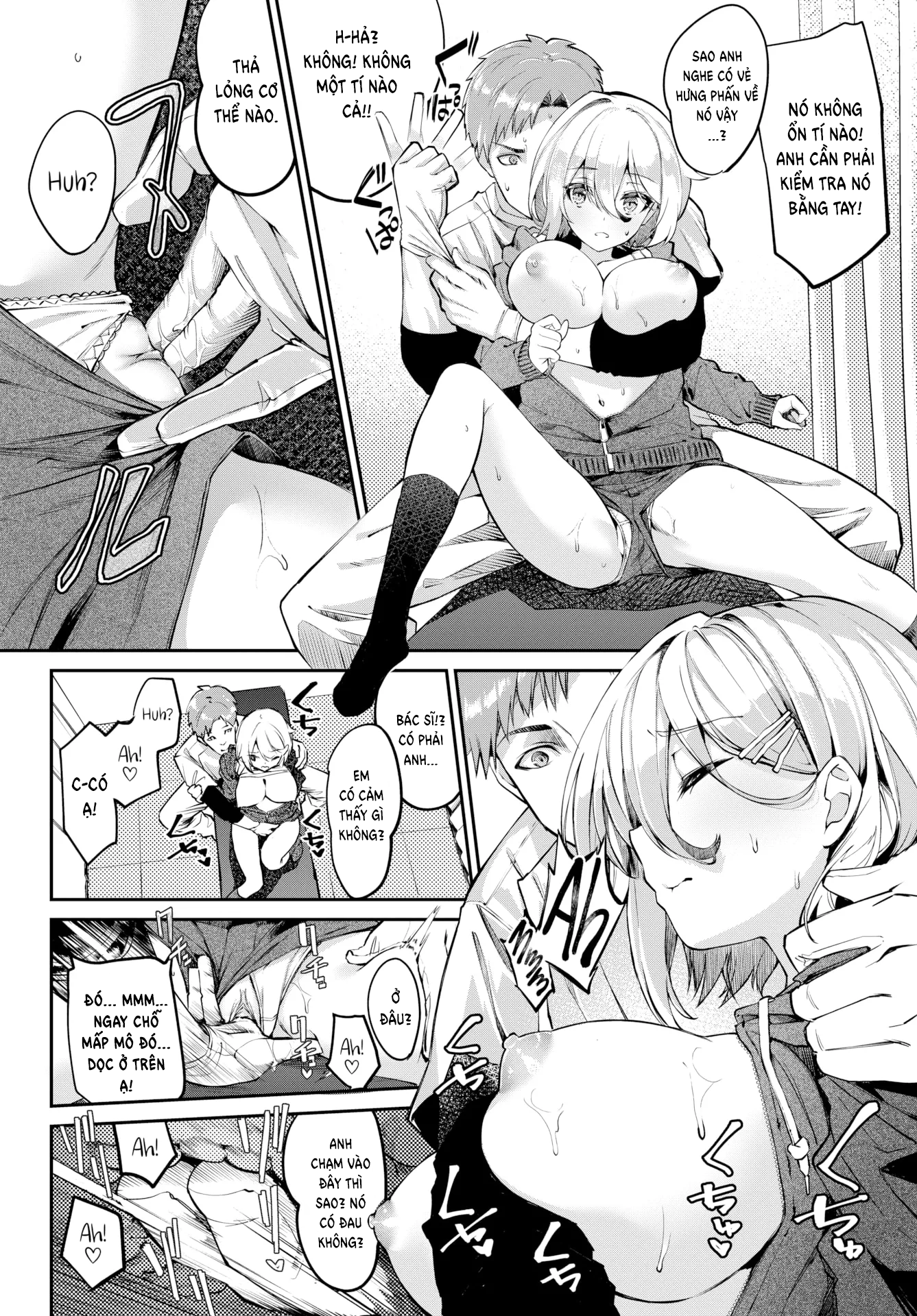 Đọc truyện hentai Phòng Nắn Xương Làm Em Sướng - Oneshot