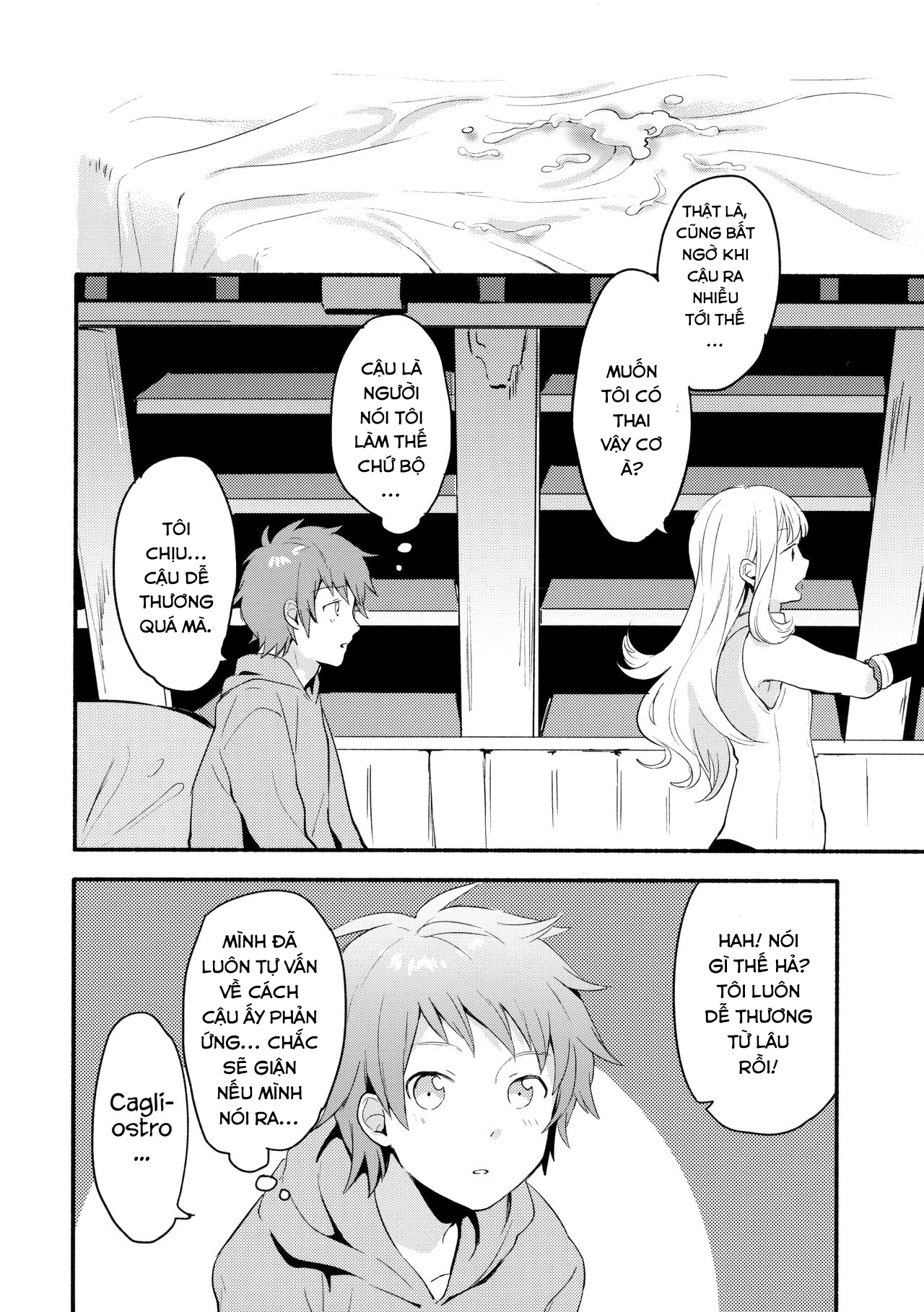 Đọc truyện hentai Cagliostro-chan đang yêu - Oneshot