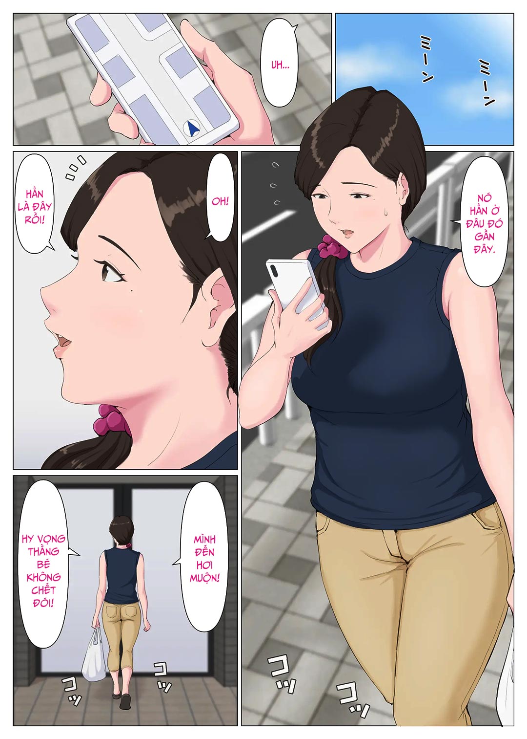 Đọc truyện hentai Người phụ nữ giống mẹ tôi - Chap 2.1