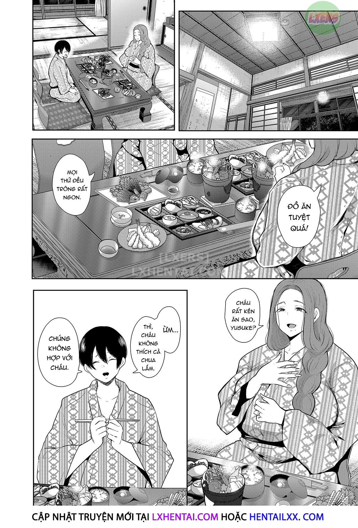 Đọc truyện hentai My Ex-Lover's Kid Is My Son's Friend - Chap 2