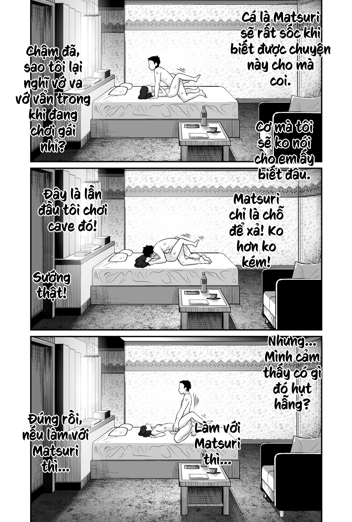Đọc truyện hentai Anh bảo vệ may mắn và em học sinh xui xẻo. - Chap 5: Yêu anh, yêu em 3000.