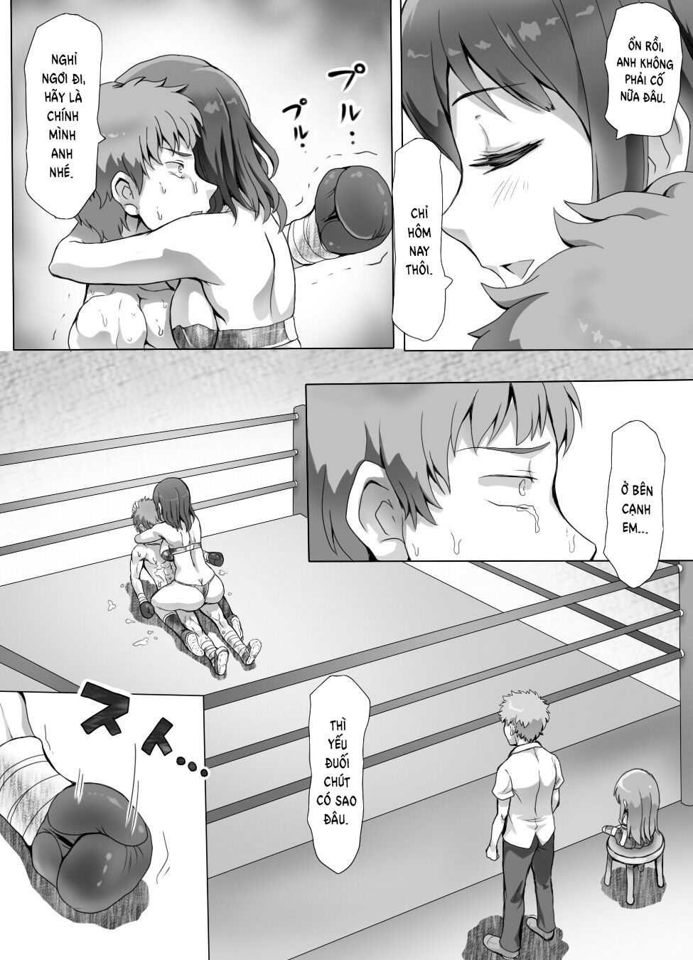 Đọc truyện hentai Naburi Tokidoki Shasei ~Kouhai no Joshi ni Makete Shasei Saserareta Ore~ - Chap 3