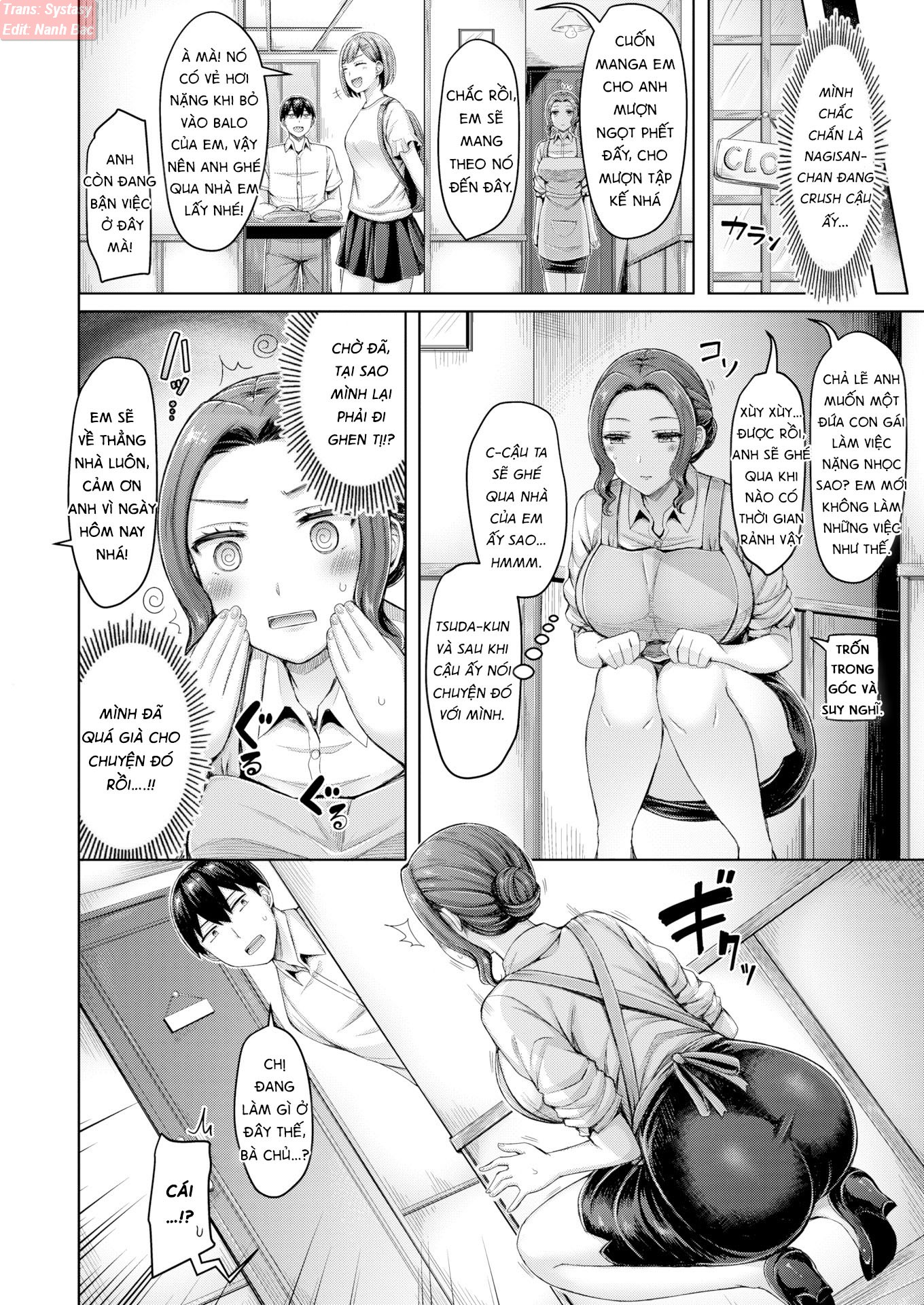 Đọc truyện hentai Cafe Affair - Oneshot