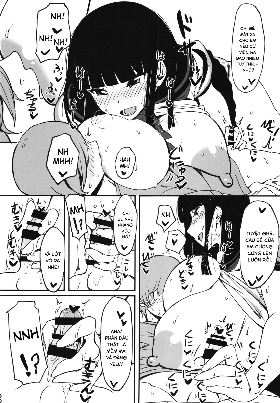 Đọc truyện hentai Kuro no Gishiki - Oneshot