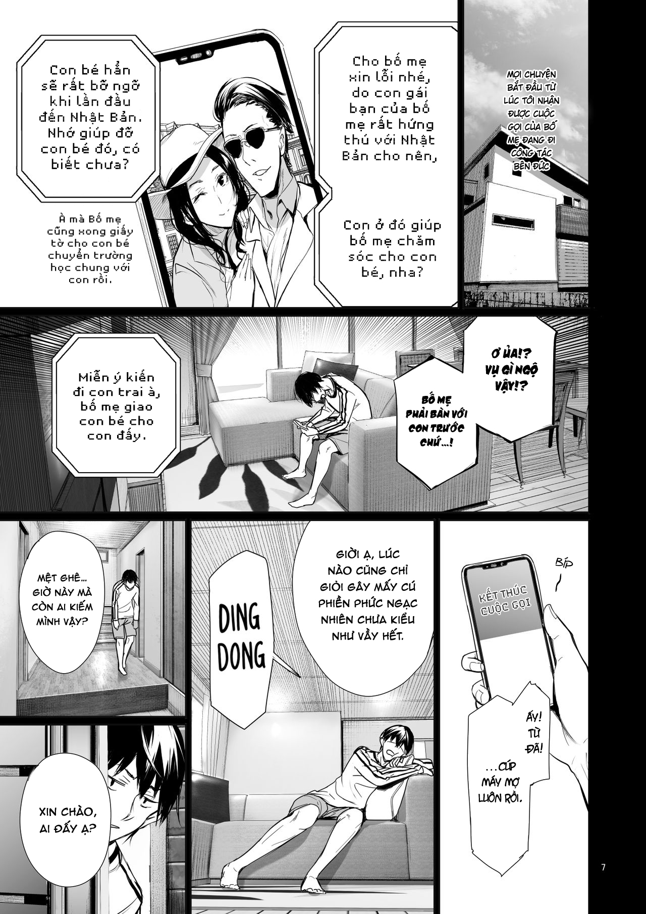 Đọc truyện hentai Homestay-chu no Doitsu Musume ga Issho ni Furo ni Haitte Kuru Wake - Oneshot