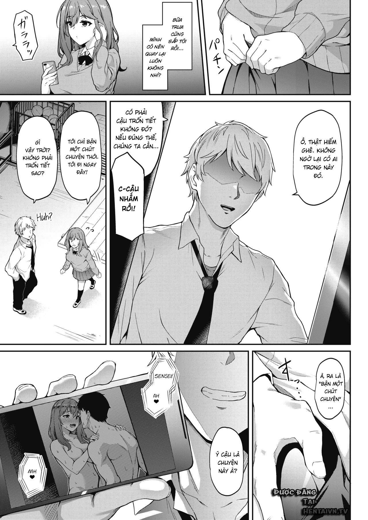 Đọc truyện hentai Teguri Yoseru Amai Yuuwaku - Oneshot