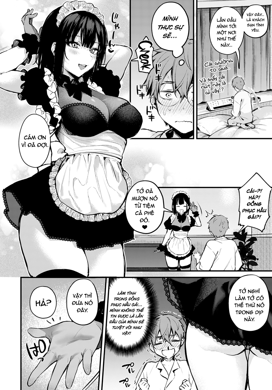 Đọc truyện hentai Boku wa Umeda-san ni Sakaraenai - Oneshot