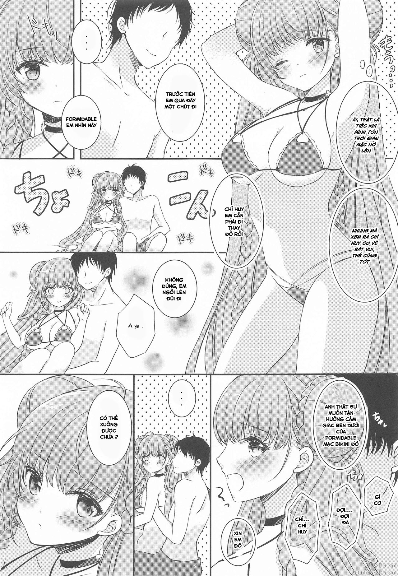 Đọc truyện hentai Kawaii Manatsu no Royal Lady - Oneshot