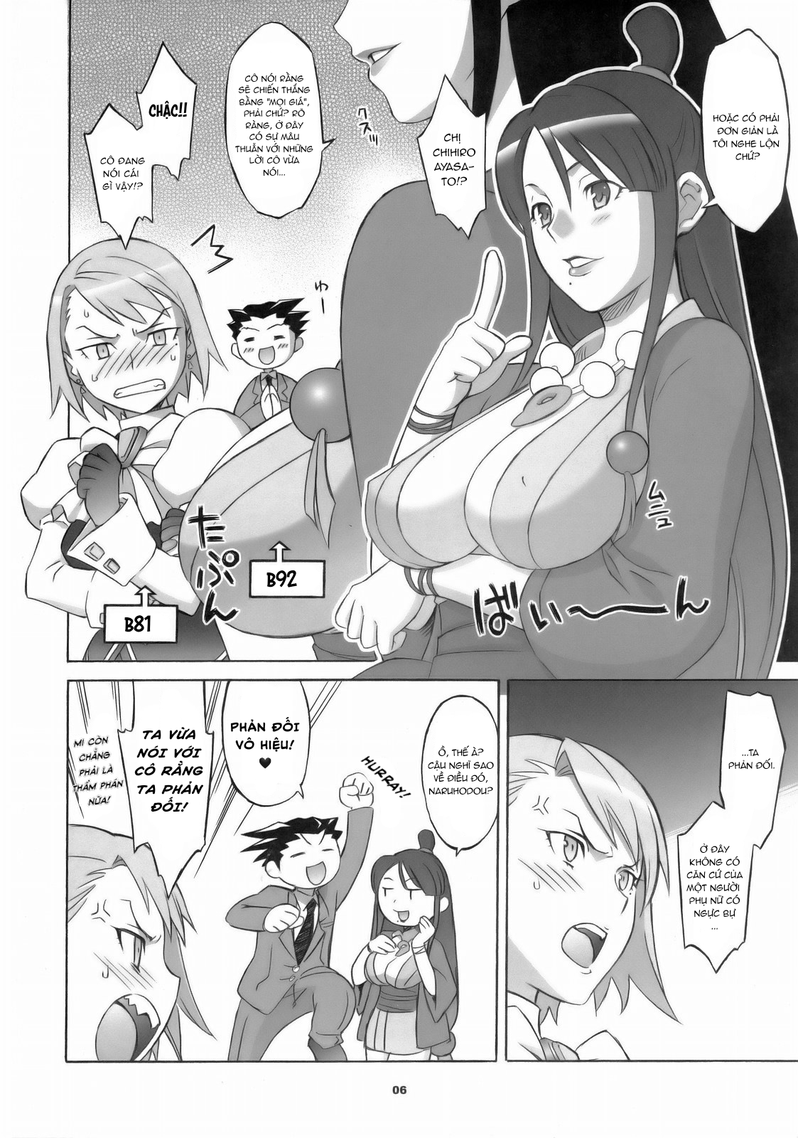 Đọc truyện hentai Cuộc chơi trước phiên toà - Oneshot