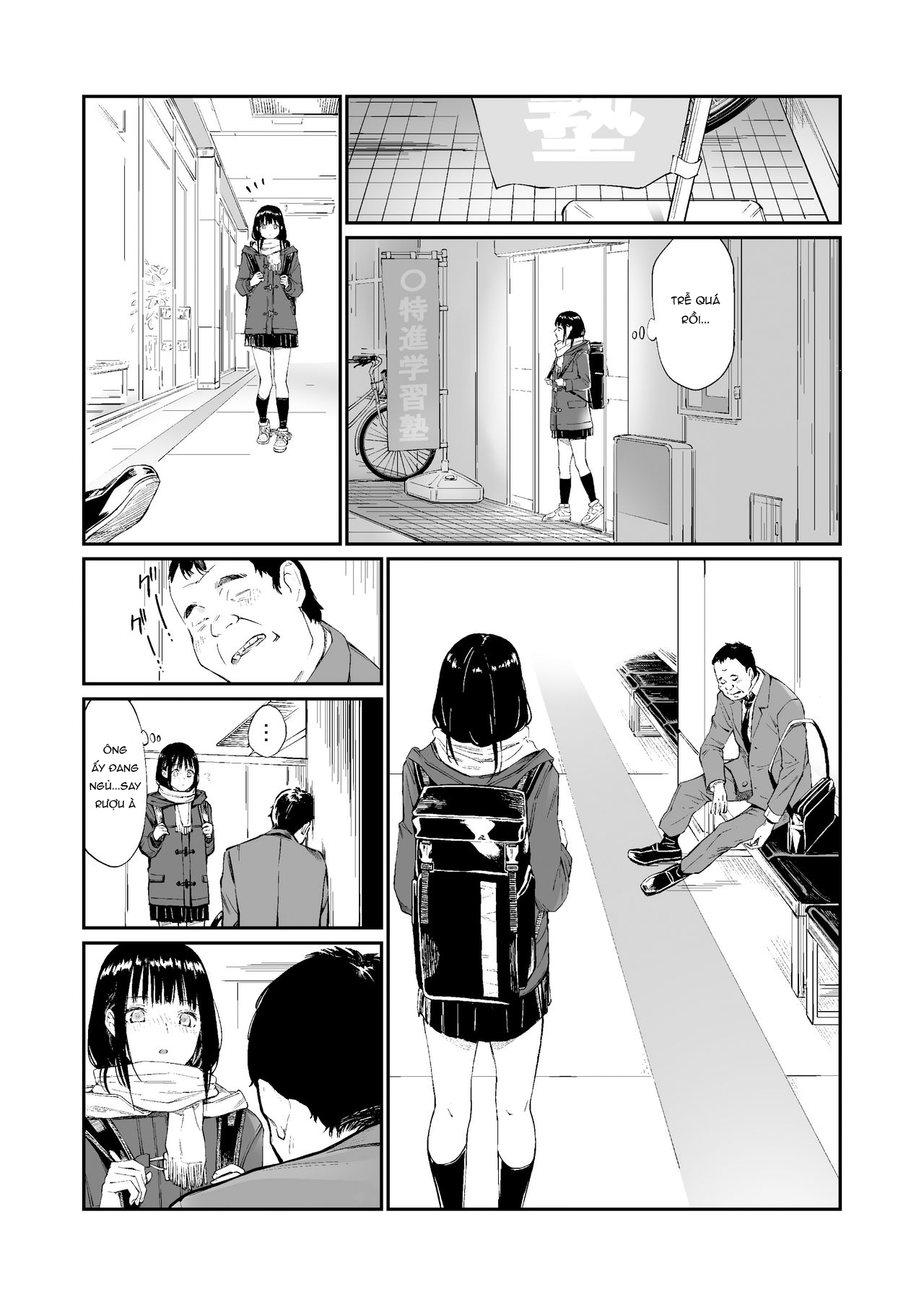 Đọc truyện hentai Lỗ lồn của mình được lấp đầy bởi một chú già - Oneshot