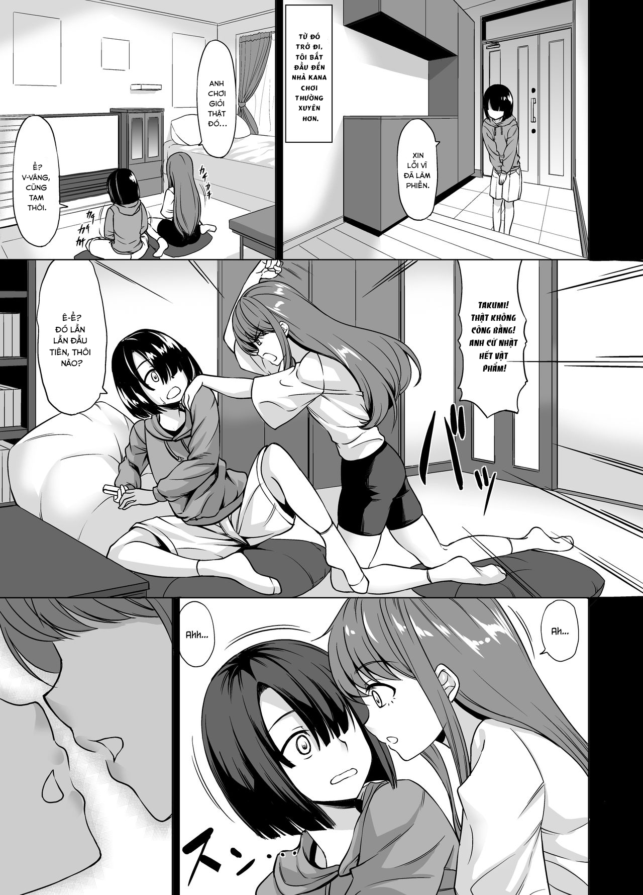 Đọc truyện hentai Bạn thích ở bên cô bạn gái ngực lép, hay là một onee-san da ngăm ngực khủng? - Oneshot