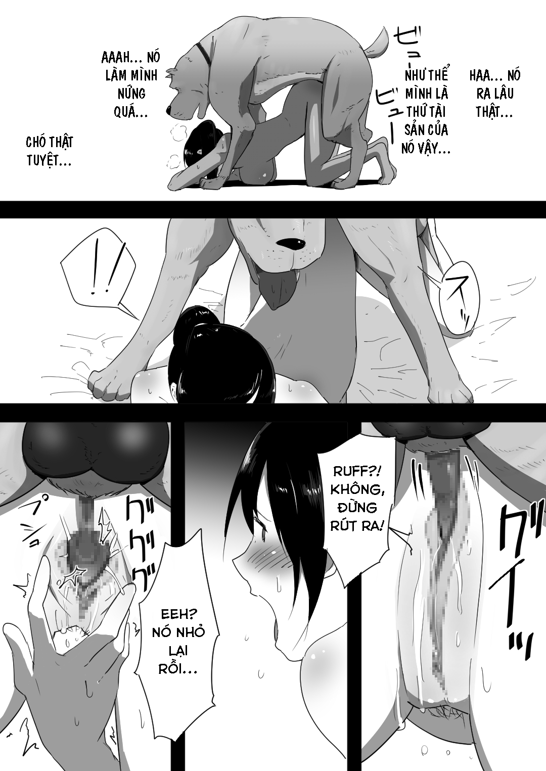 Đọc truyện hentai Wagaya ni Inu ga Yattekita - Oneshot