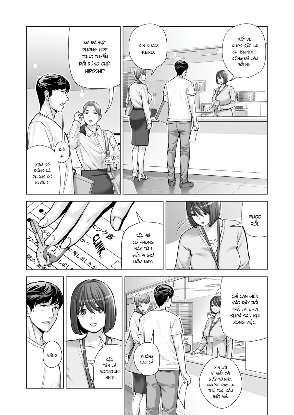 Đọc truyện hentai Những cô trợ lý đã có chồng - Chap 3