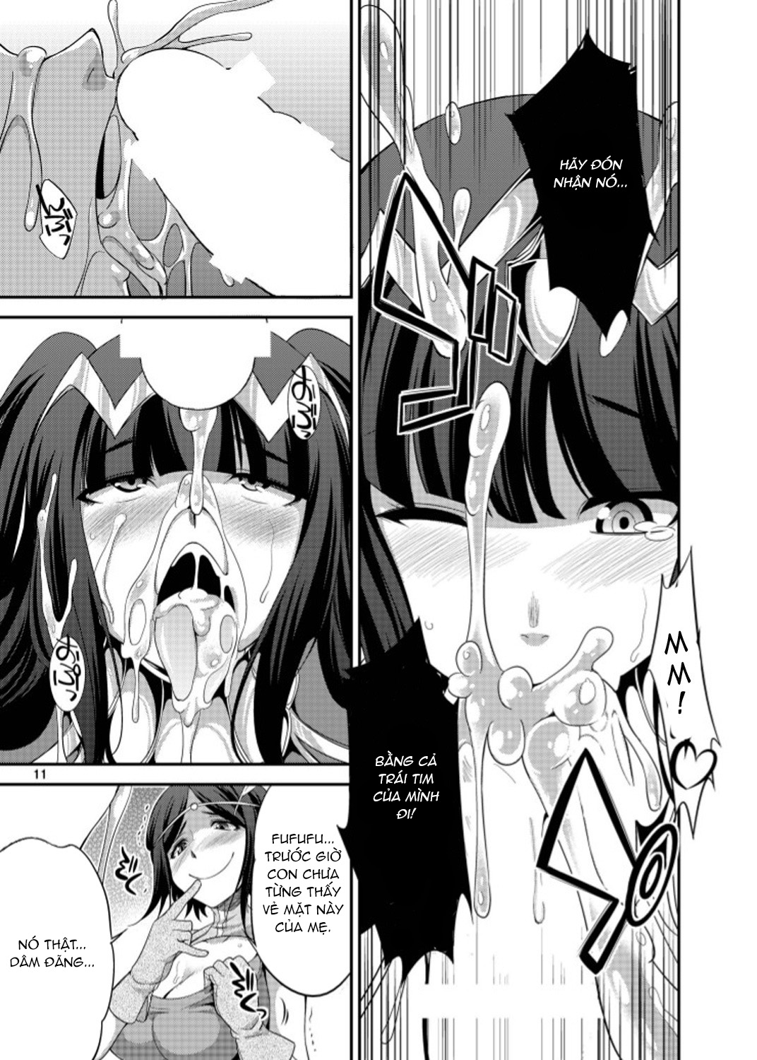 Đọc truyện hentai Thí nghiệm lời nguyền của Noire - Oneshot