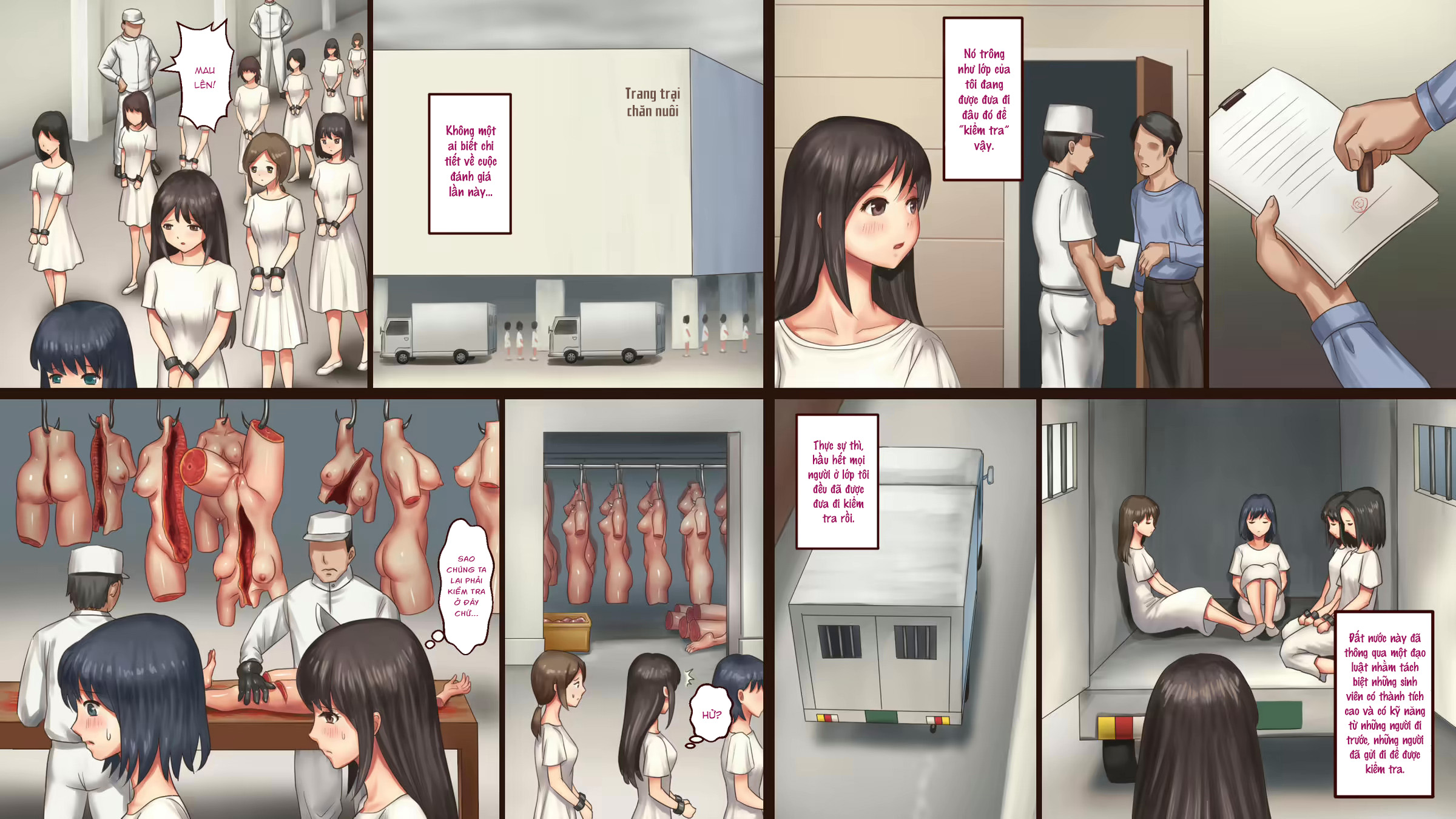 Đọc truyện hentai The Country Of Female Livestock - Oneshot