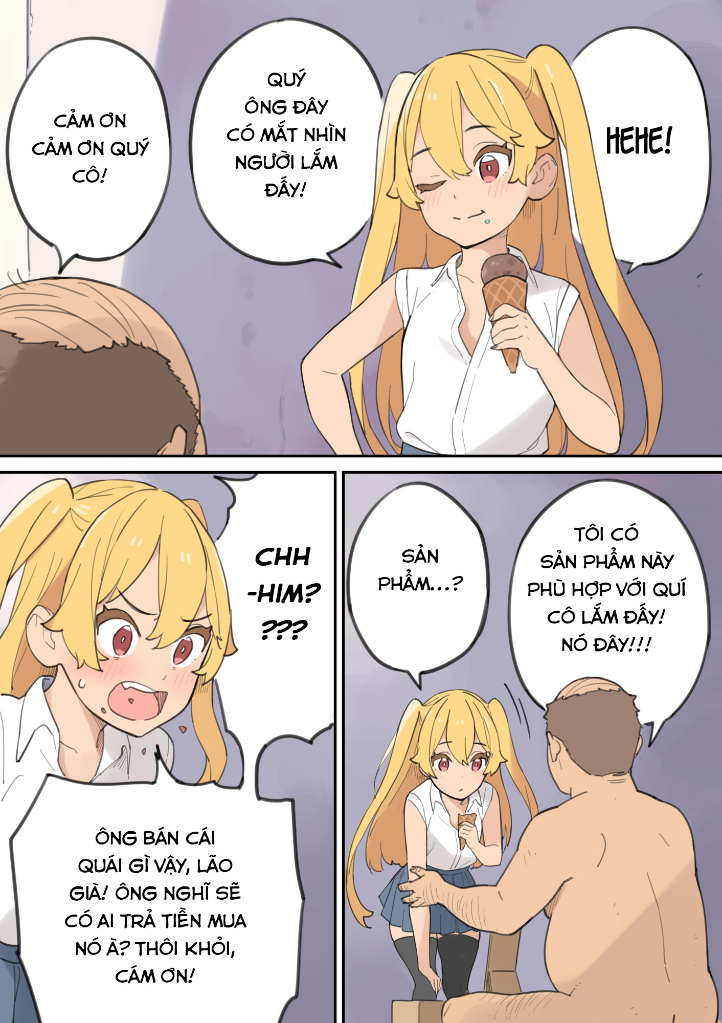 Đọc truyện hentai Chinpo Uri no Ossan - Oneshot