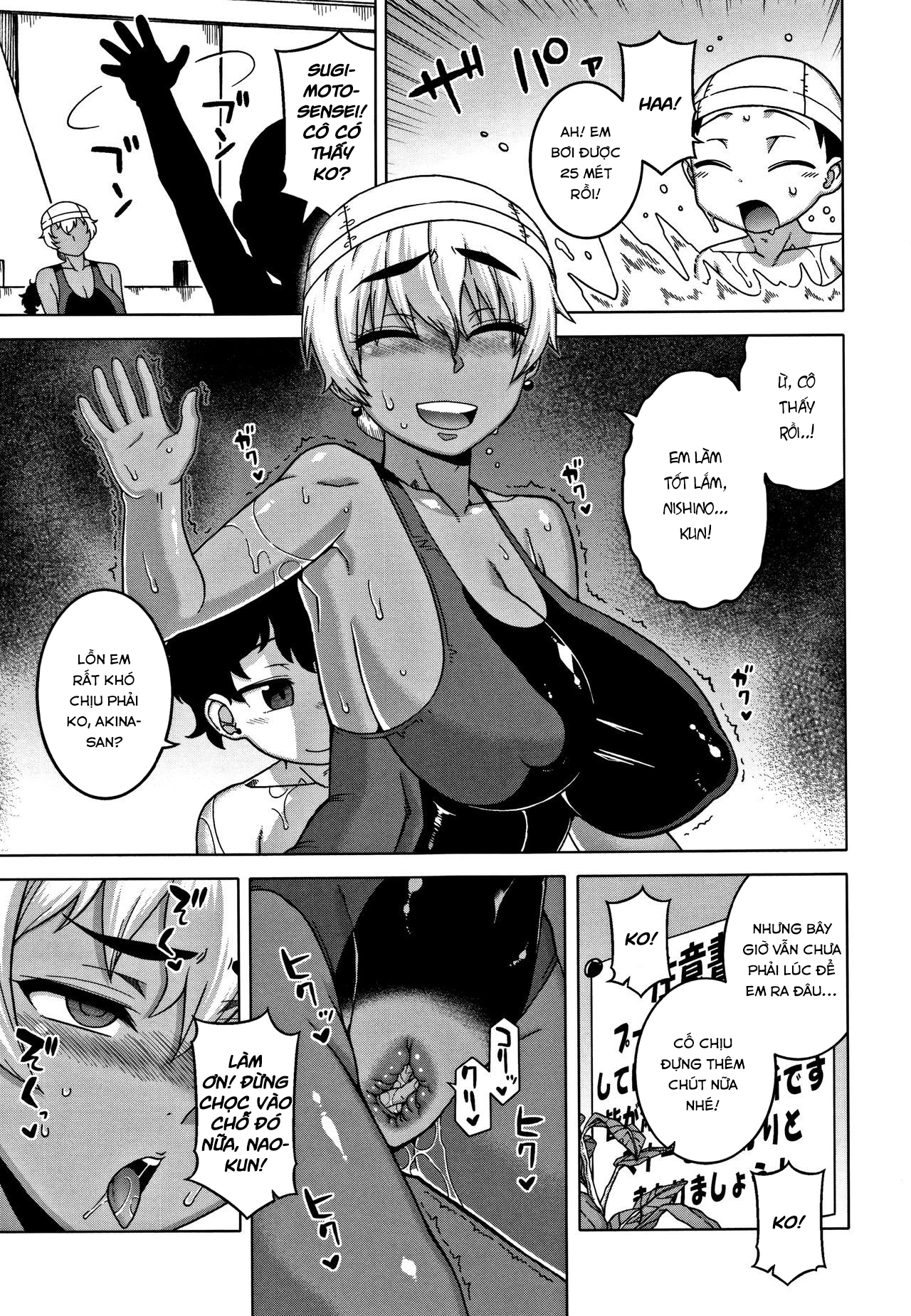 Đọc truyện hentai Chịch mẹ thằng bạn thân - Chap 4: Lớp học bơi