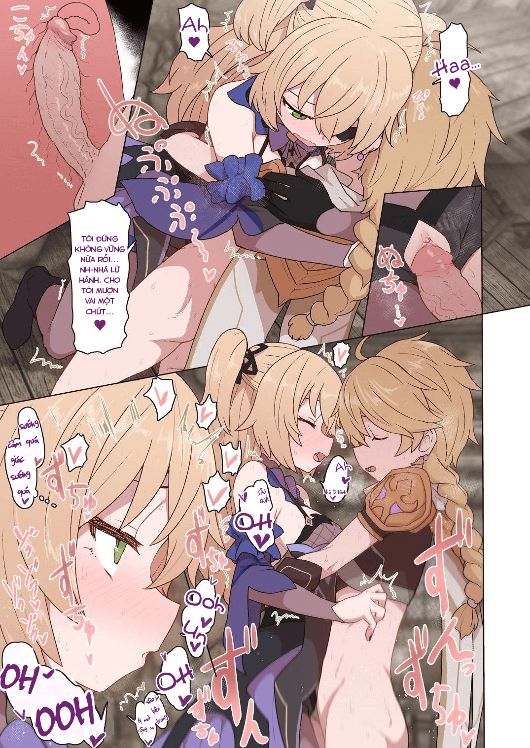 Đọc truyện hentai Lấp đầy Mona và Fischl lần lượt... - ONESHOT