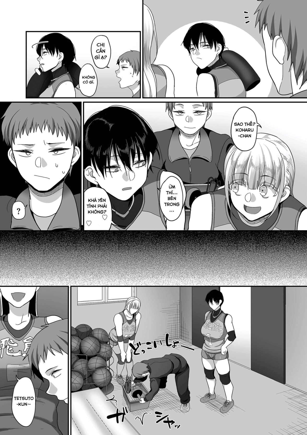 Đọc truyện hentai ĐỘI BÓNG CHUYỀN DÂM DỤC - Chap 5