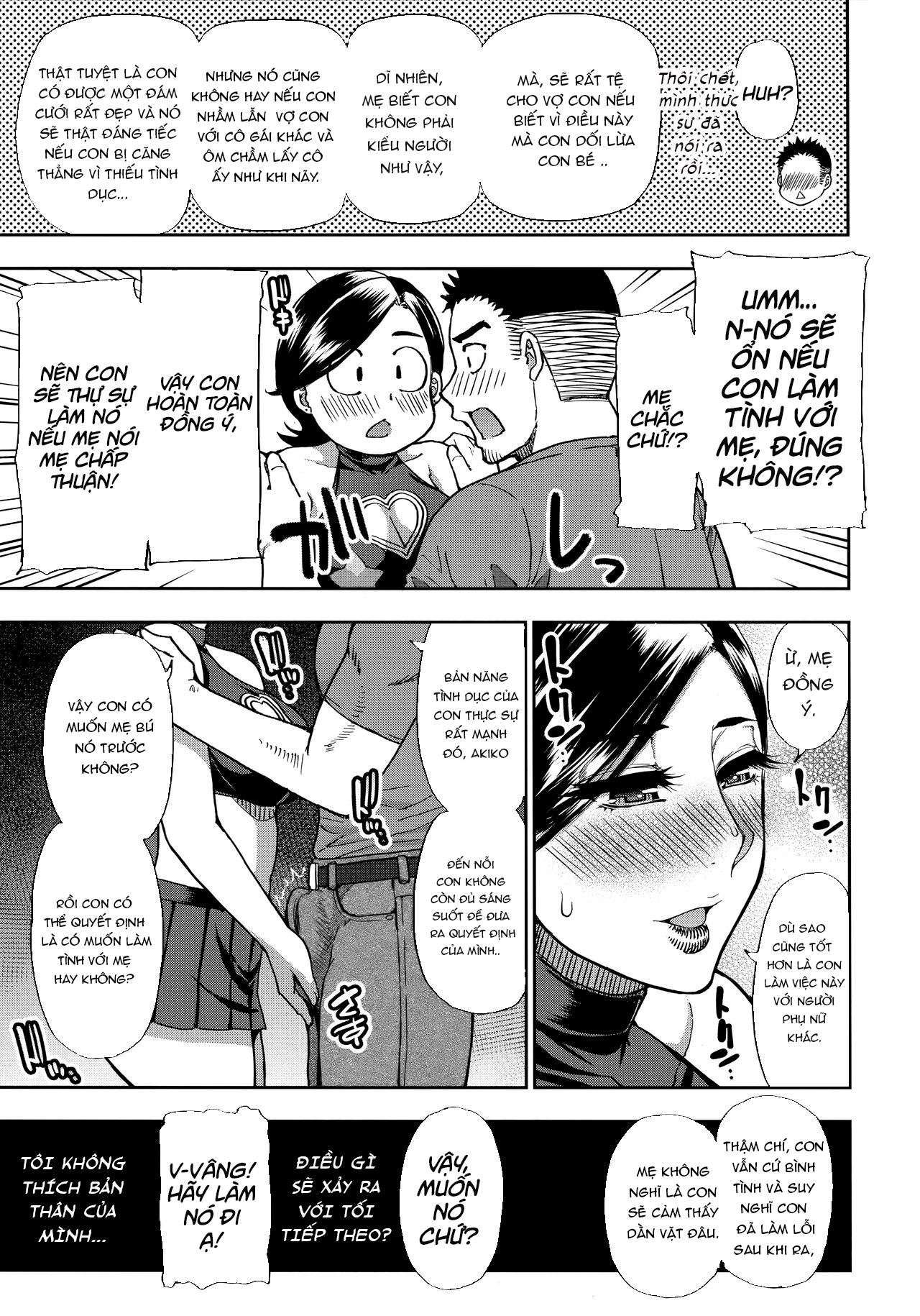 Đọc truyện hentai Làm bất cứ điều gì con thích với mẹ khi ở nhà của mẹ - Chap 1
