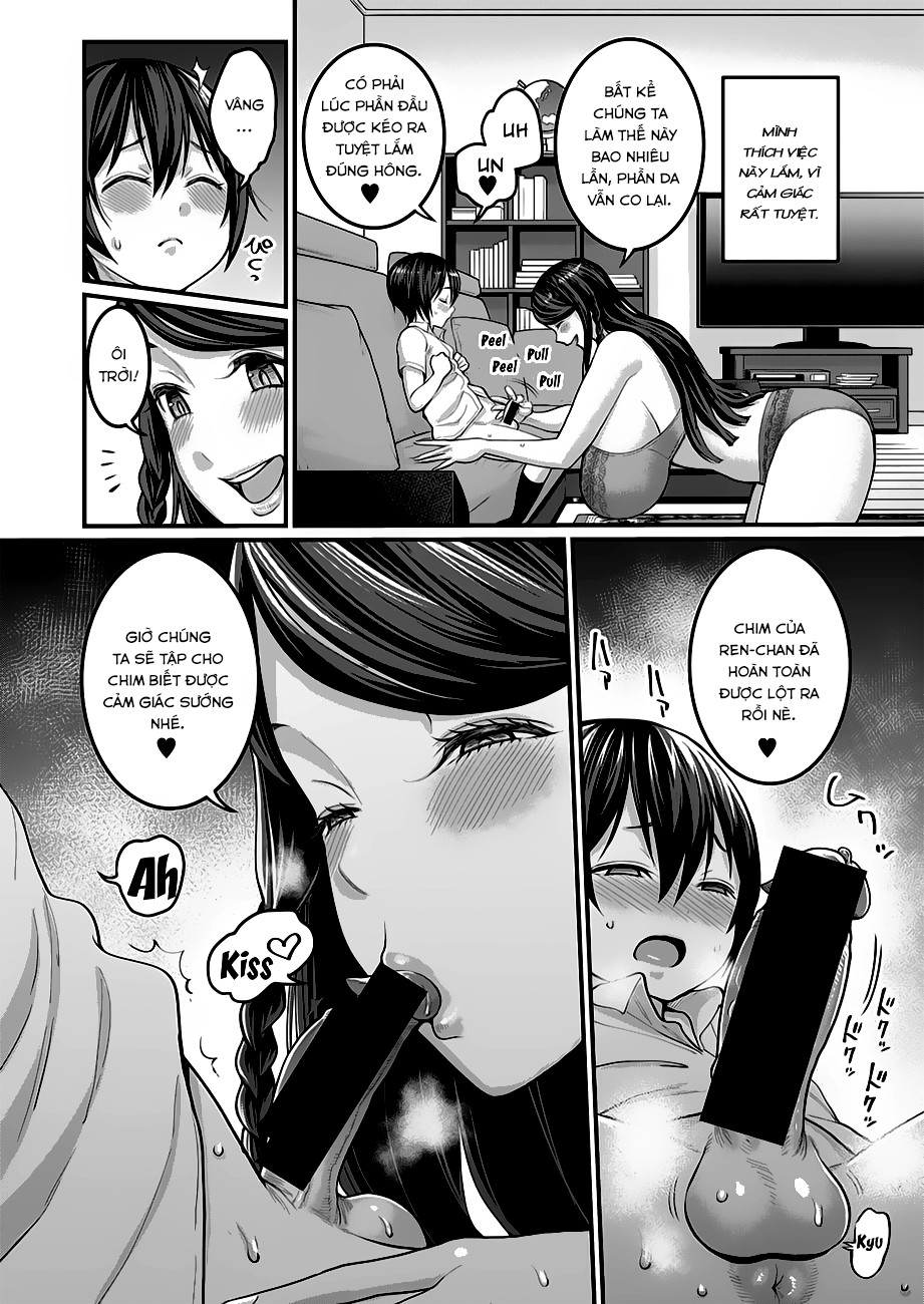 Đọc truyện hentai Bà mẹ dâm loàn và cậu con trai ngây thơ! Oneshot