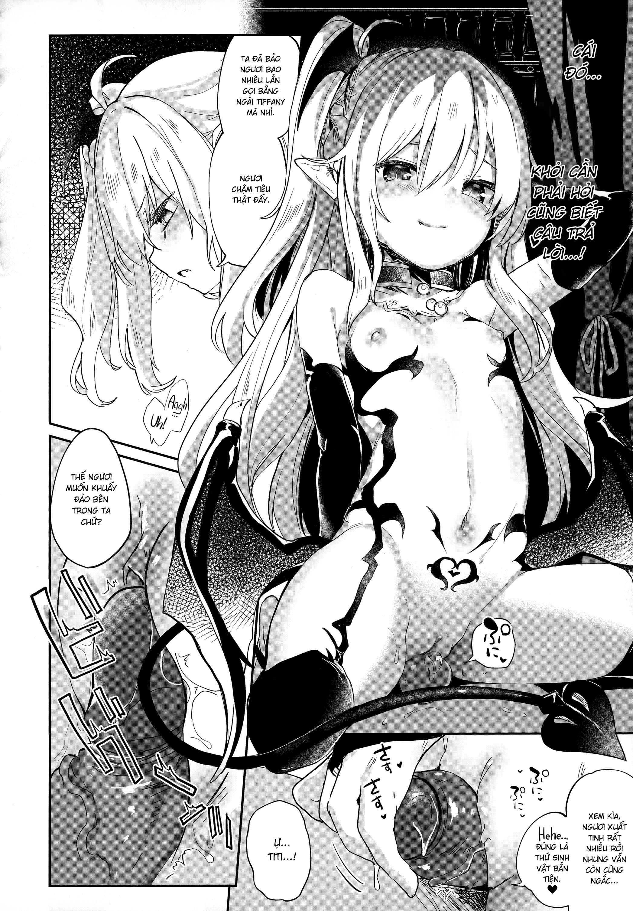 Đọc truyện hentai Nô Lệ Của Tiểu Succubus - Chap 3