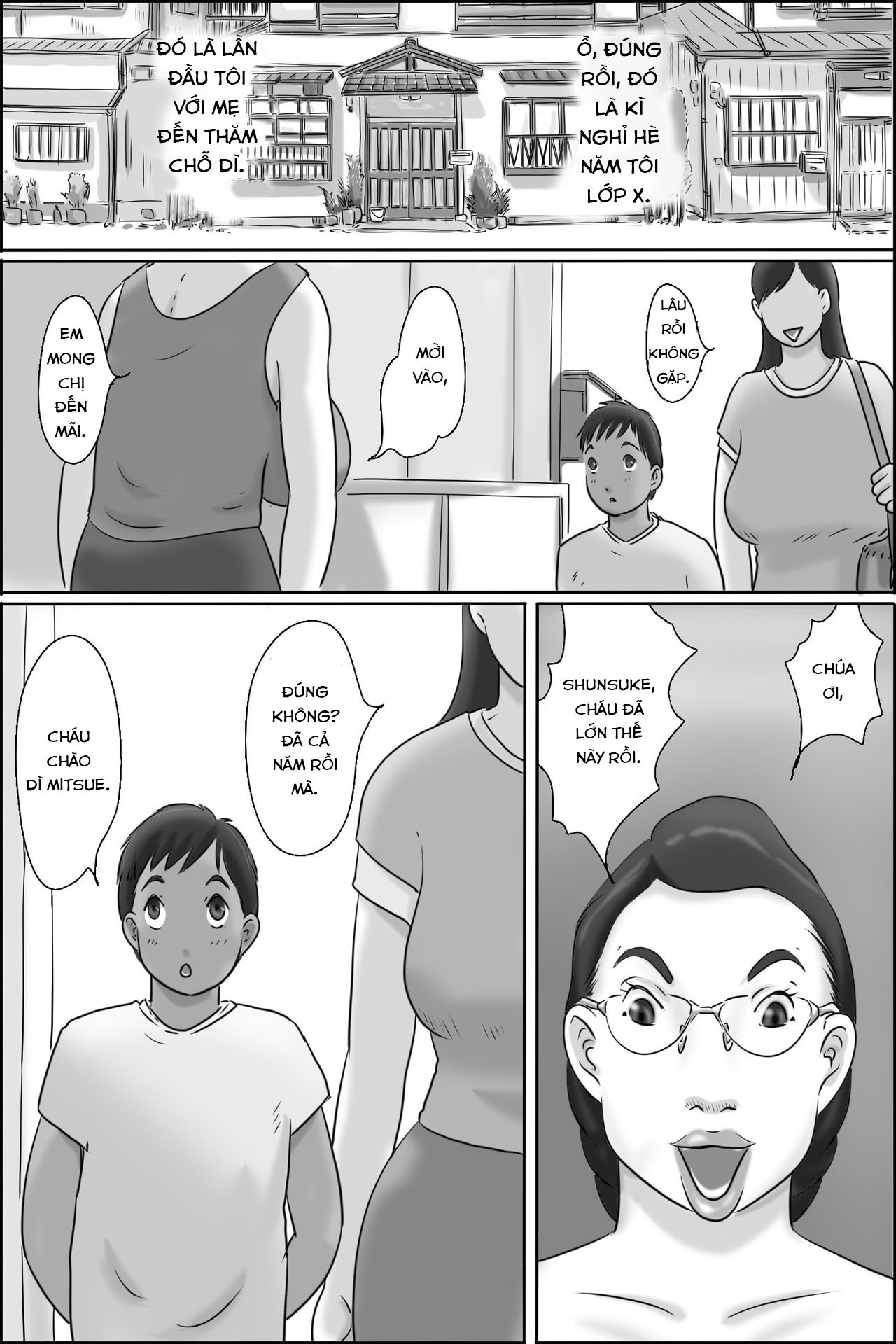 Đọc truyện hentai Zoku Shimura no Oba-chan - Oneshot