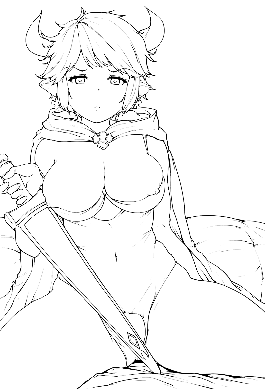 Đọc truyện hentai Hãy tin và chơi đùa với Sturm-dono! - Oneshot