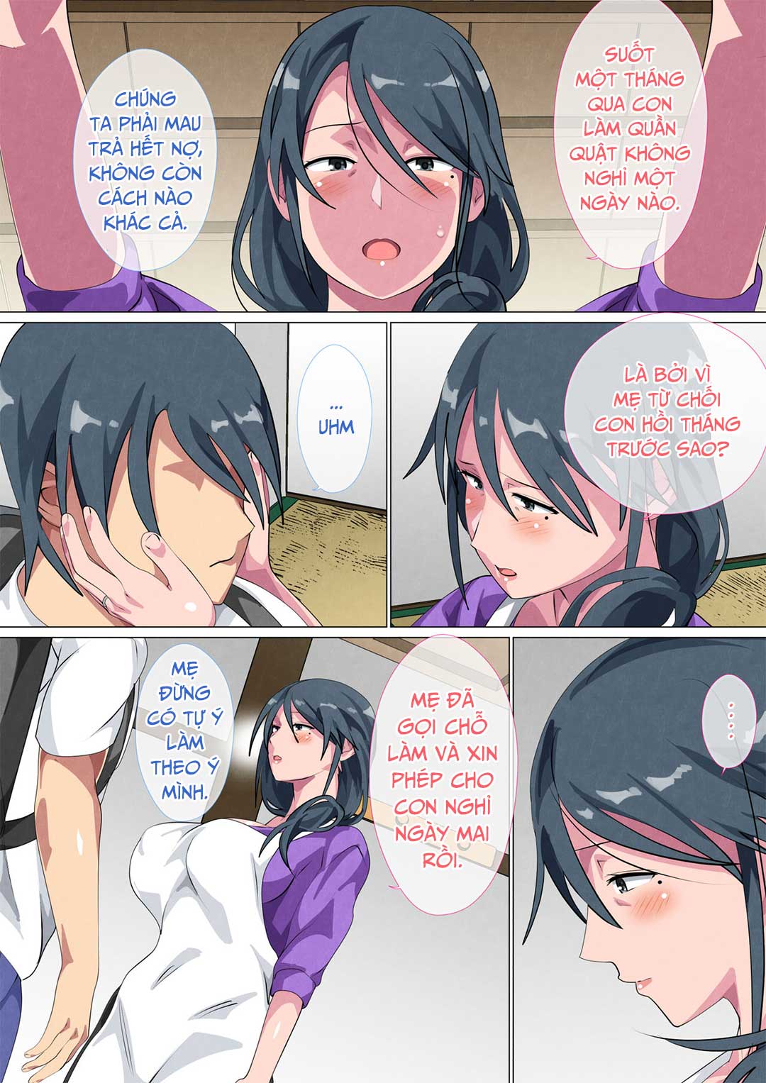 Đọc truyện hentai Người mẹ góa bụa Sayoko và con trai - Chap 1